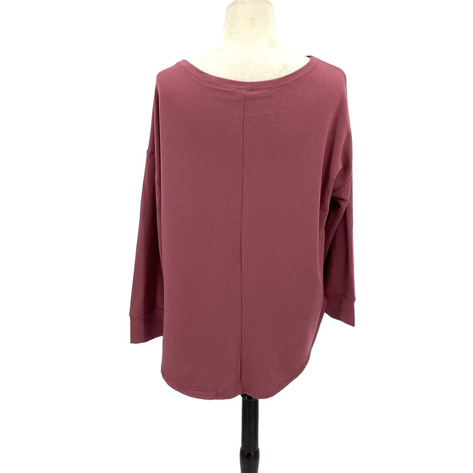 Other True & Co Mauve Long Sleeve Knit Pullover Size Medium NWOT Size M / US 6-8 / IT 42-44 - 7 Thumbnail