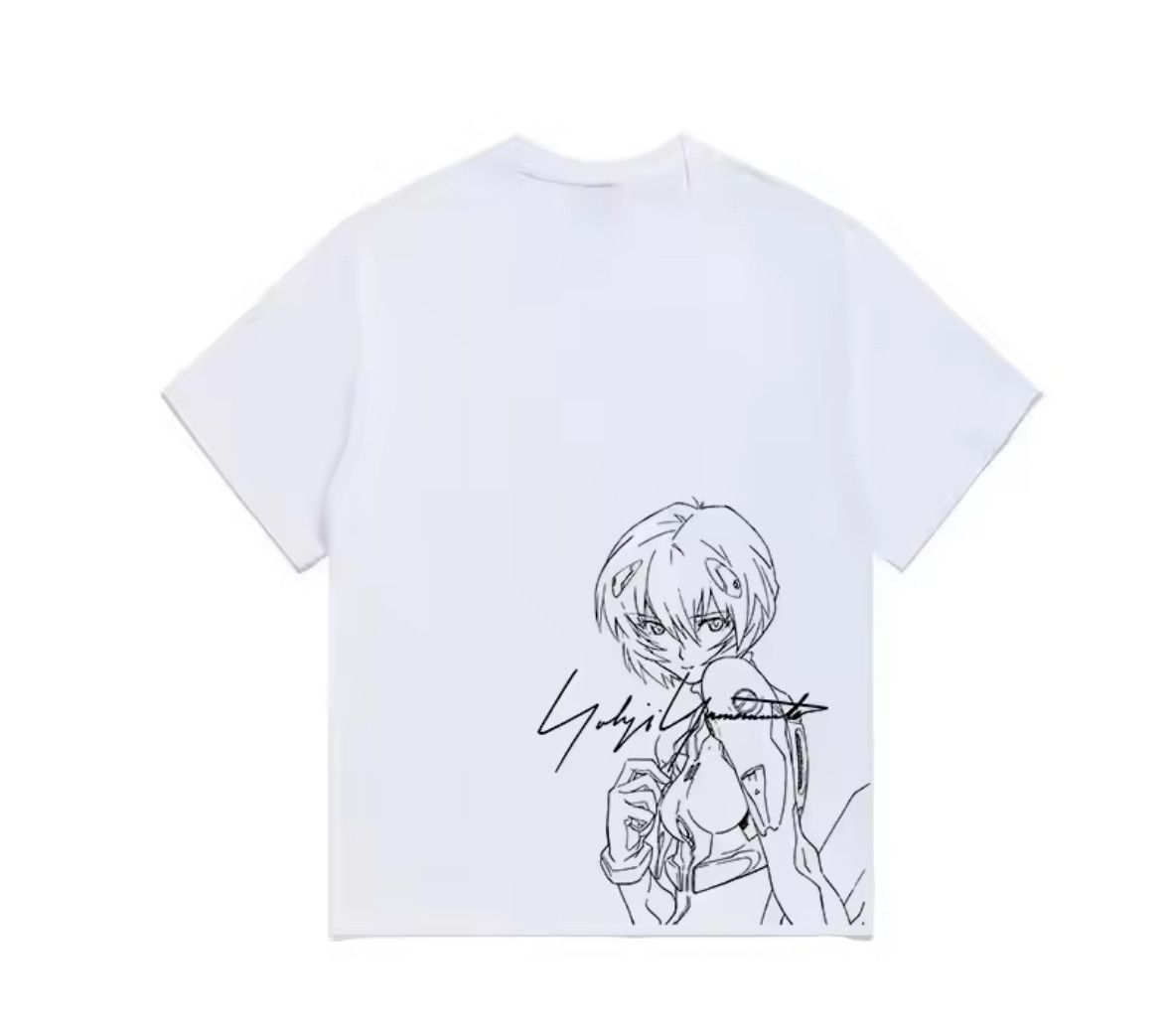 Other Street Retro Vintage Anime Evangelions Graphic White T-Shirt Size US XXL / EU 58 / 5 - 1 Thumbnail