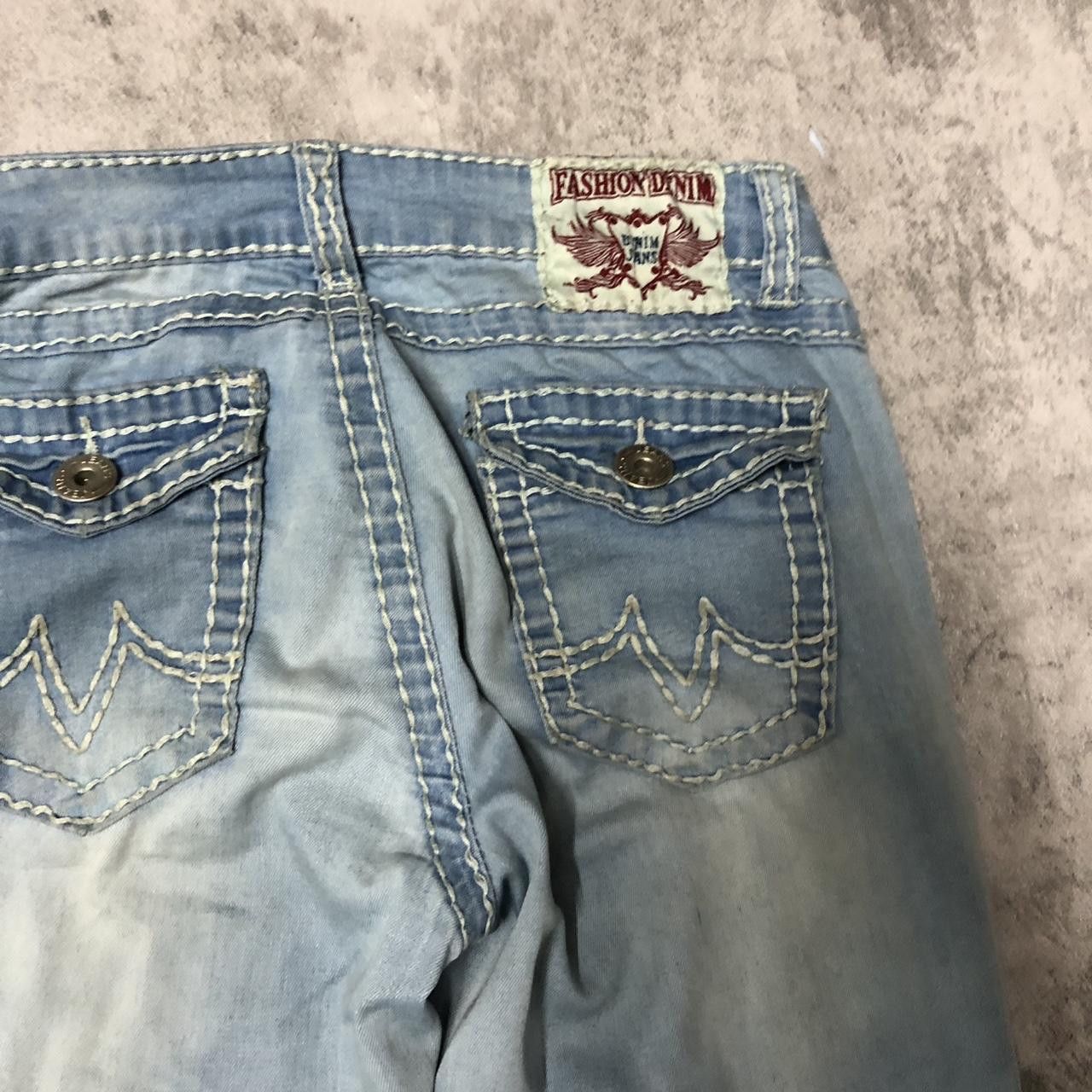 Other Light blue straight leg jeans #y2kfashion Size US 36 / EU 52 - 4 Thumbnail