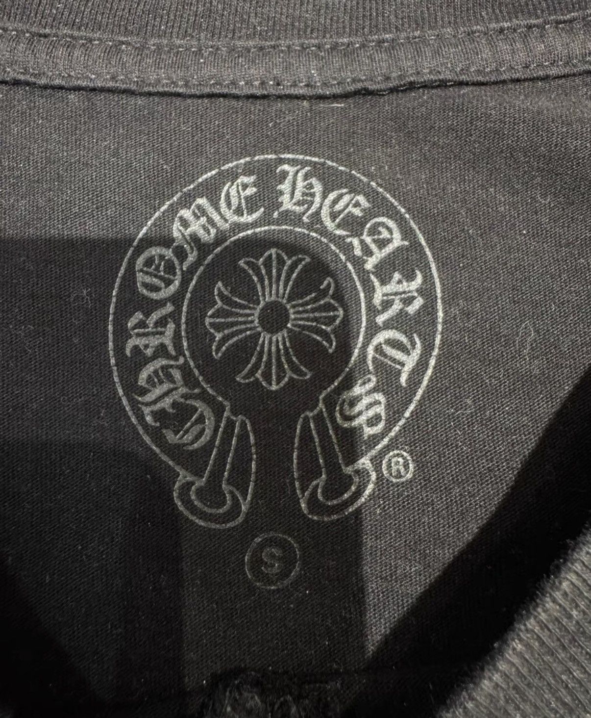 Chrome Hearts Chrome Hearts V-Neck Silver Glitter Sword Short Sleeve Size US S / EU 44-46 / 1 - 4 Thumbnail