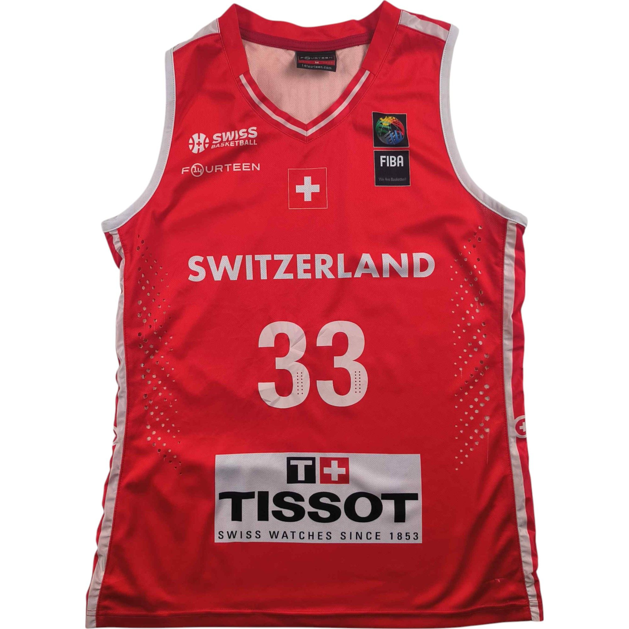 Other Switzerland Toumi Fourteen basketball jersey size Womens M- Size M / US 6-8 / IT 42-44 - 1 Thumbnail