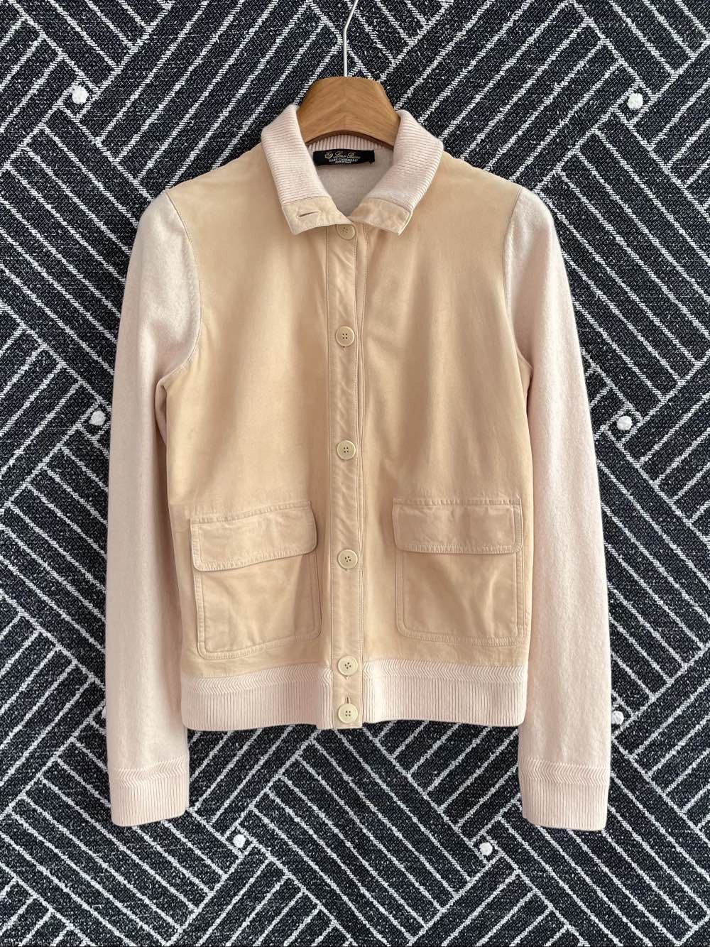 Loro Piana Loro Piana Baby Cashmere Suede Jacket Size 40 Size S / US 4 / IT 40 - 1 Thumbnail