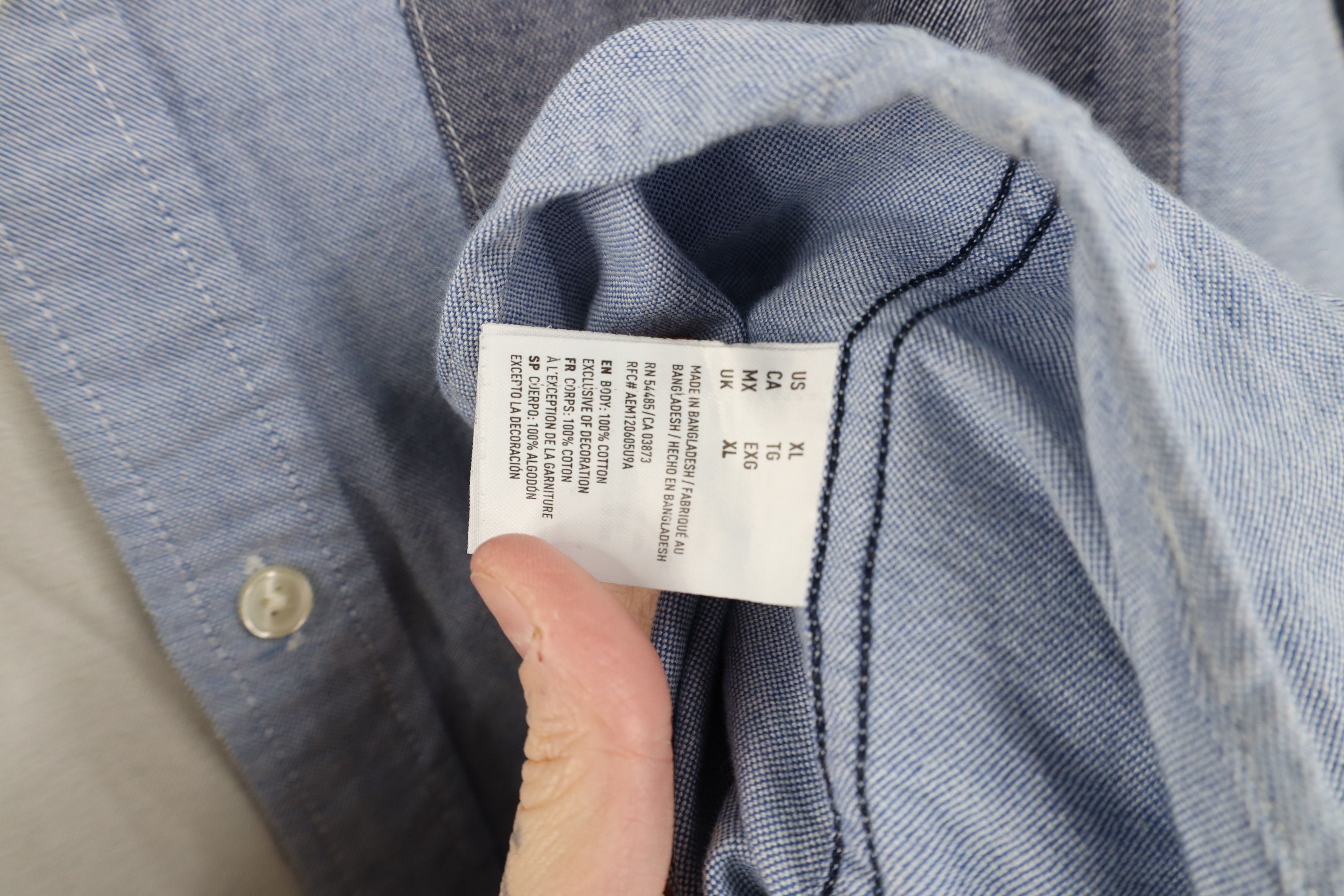 American Eagle Outfitters Vintage Y2K American Eagle Outfitters Button Down Shirt Size US XL / EU 56 / 4 - 9 Thumbnail