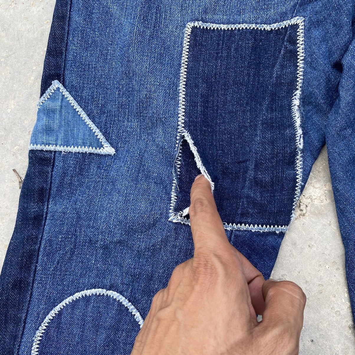 Issey Miyake × Japanese Brand × Ne-Net vintage ne-net patchwork jeans Size US 31 - 5 Thumbnail