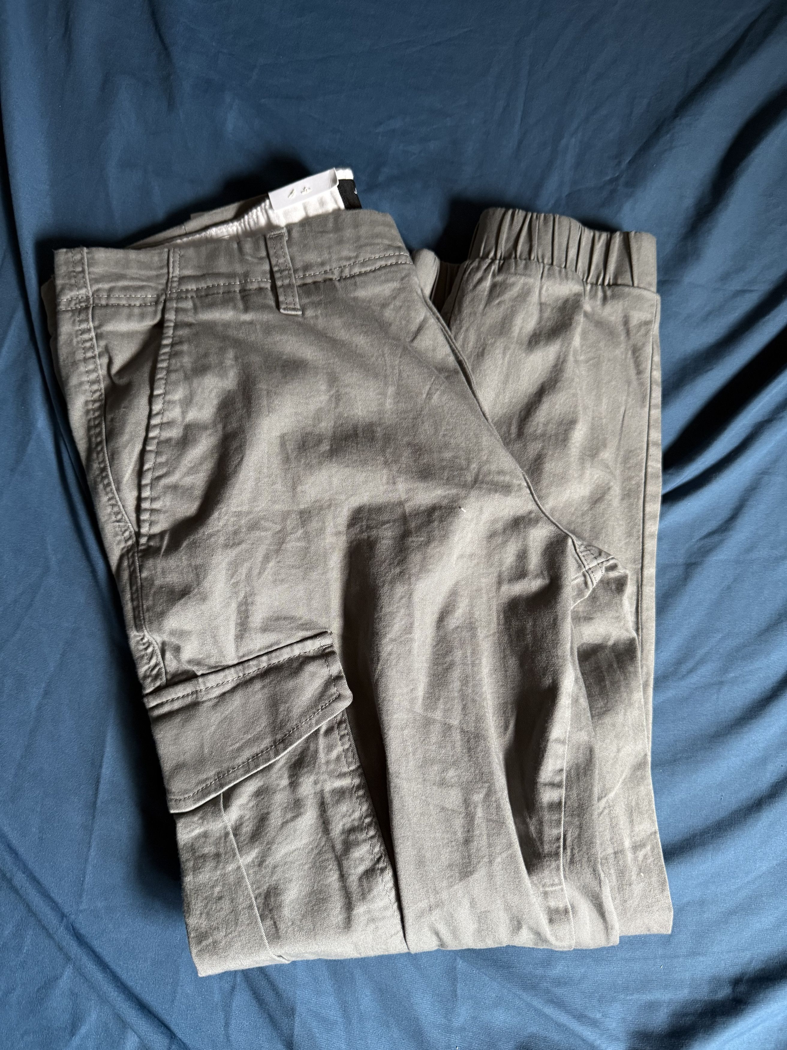 Jack & Jones JACK & JONES Slim Marco Green Cargo Pants Joggers Mens 34x30 Size US 34 / EU 50 - 1 Thumbnail