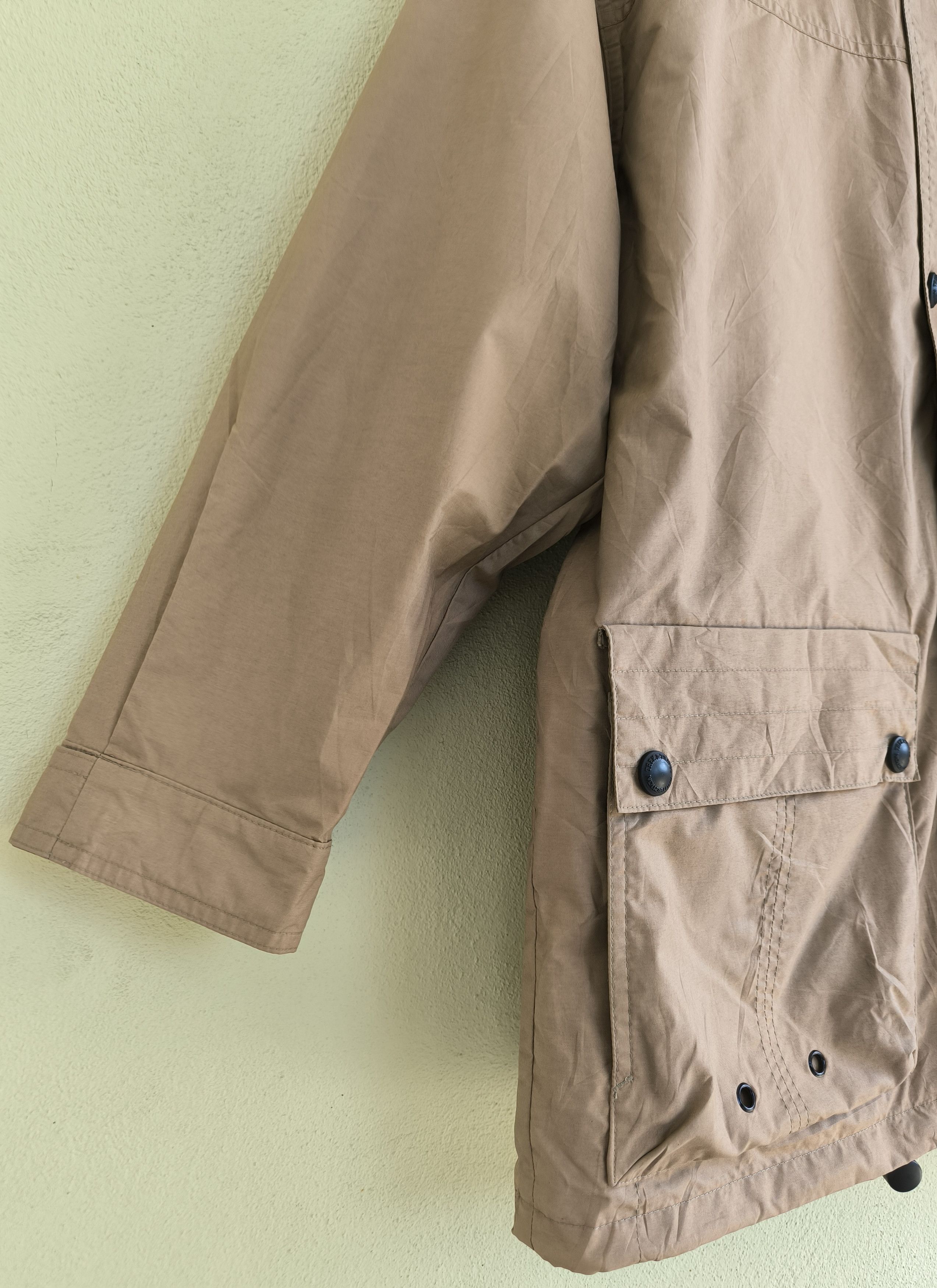 Japanese Brand TREK & TRAVEL BUSINESS nylon jacket with hoodie Size US S / EU 44-46 / 1 - 4 Thumbnail