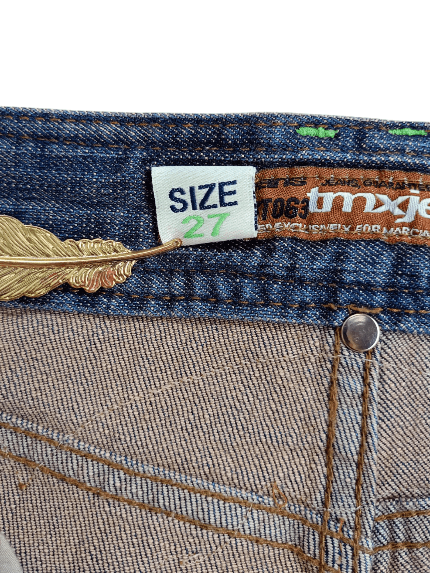 Japanese Brand × Vintage TMXJEANS 2004 ESTO63 Japanese Brand Vintage Streetwear Denim Size 27" / US 4 / IT 40 - 10 Thumbnail