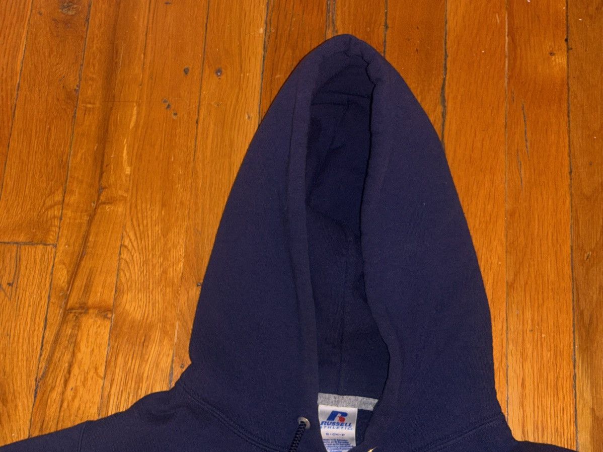 Russell Athletic Vintage Russell Blank Hoodie Size Small Navy Blue Size US S / EU 44-46 / 1 - 3 Thumbnail
