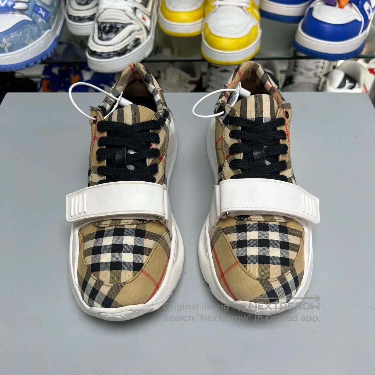Burberry Burberry Grid-patterned dad shoes Size US 6.5 / IT 36.5 - 6 Thumbnail