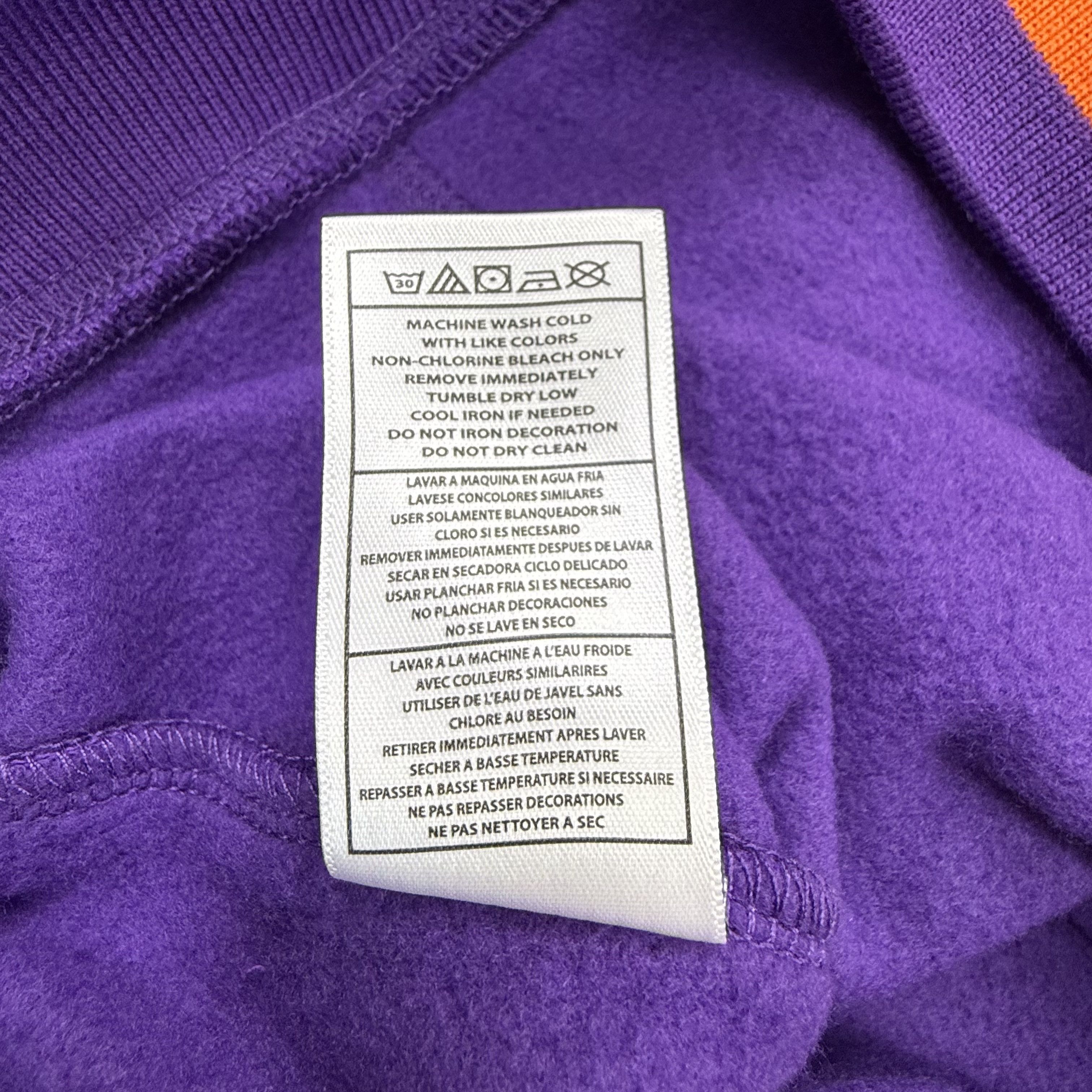 Mitchell & Ness Mitchell & Ness Clemson Tigers Mens XL Short Sleeve Hoodie Size US XL / EU 56 / 4 - 8 Thumbnail