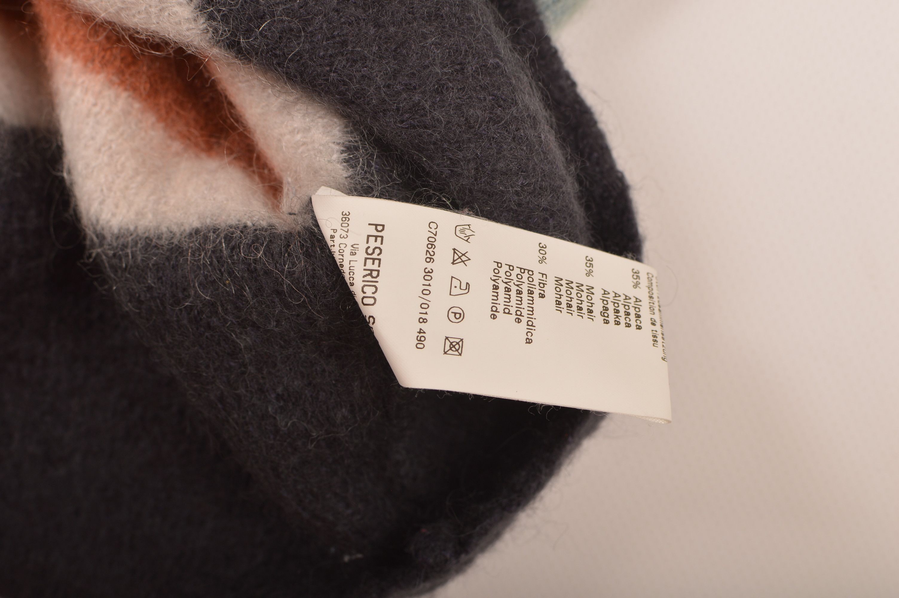 Other Cappellini Peserico Alpaca Mohair Blend Pullover Sweater Size L / US 10 / IT 46 - 6 Thumbnail