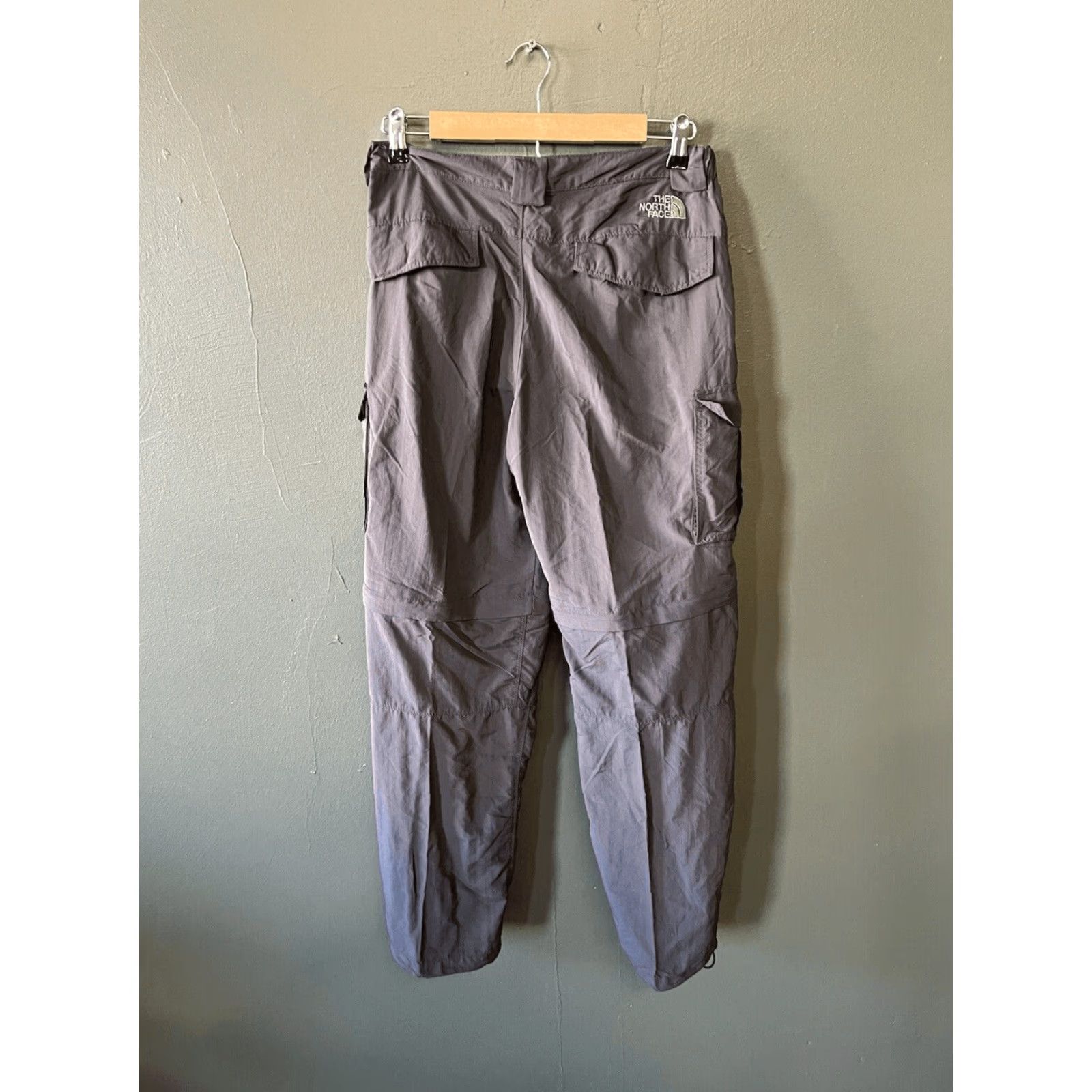 The North Face The North Face Mens Gray Cargo Convertible Outdoor Hiking Pants XL Nylon Size US 36 / EU 52 - 2 Thumbnail