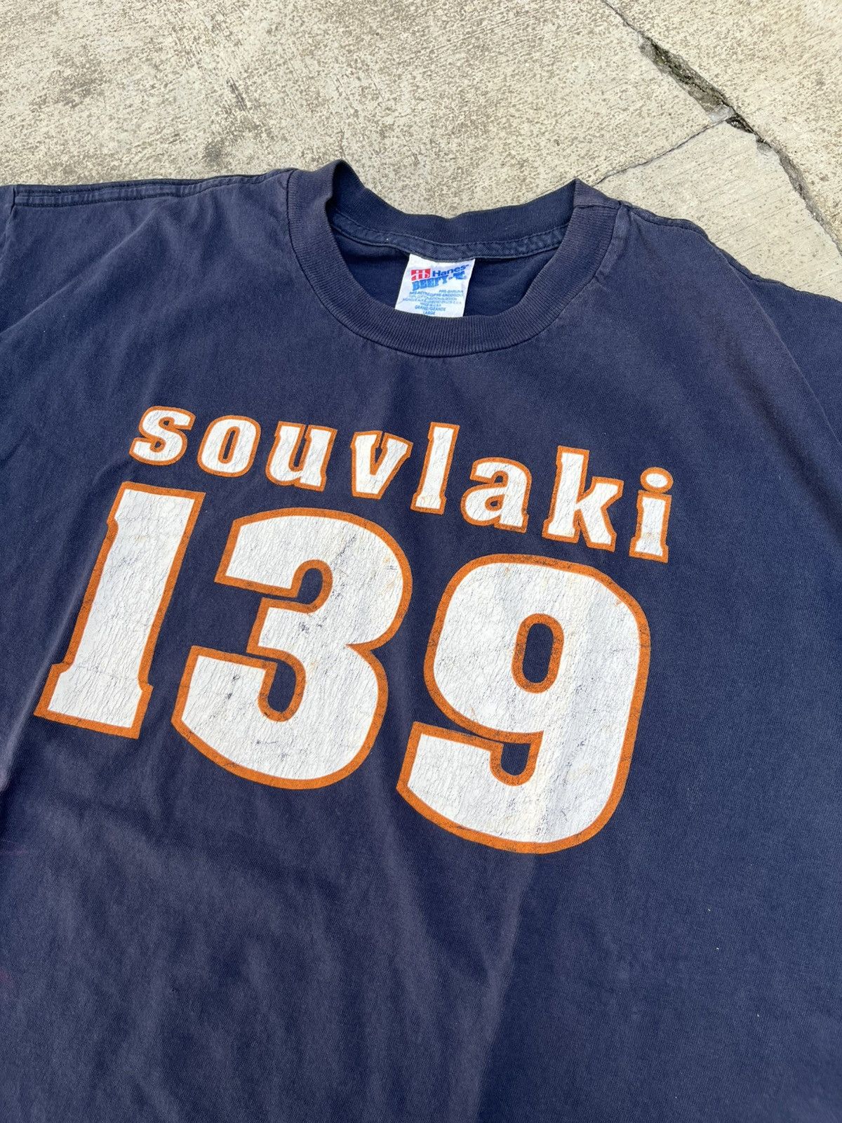 Hanes Vintage 1993 Shoegaze Slowdive Souvlaki T Shirt Size US L / EU 52-54 / 3 - 5 Thumbnail