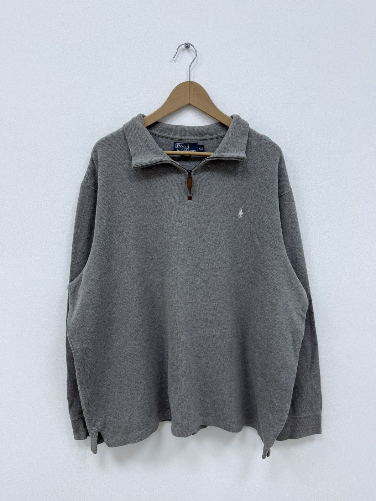 Polo Ralph Lauren Vintage Polo Ralph Lauren 1/4 Zip Sweatshirt Size US XXL / EU 58 / 5 - 1 Thumbnail