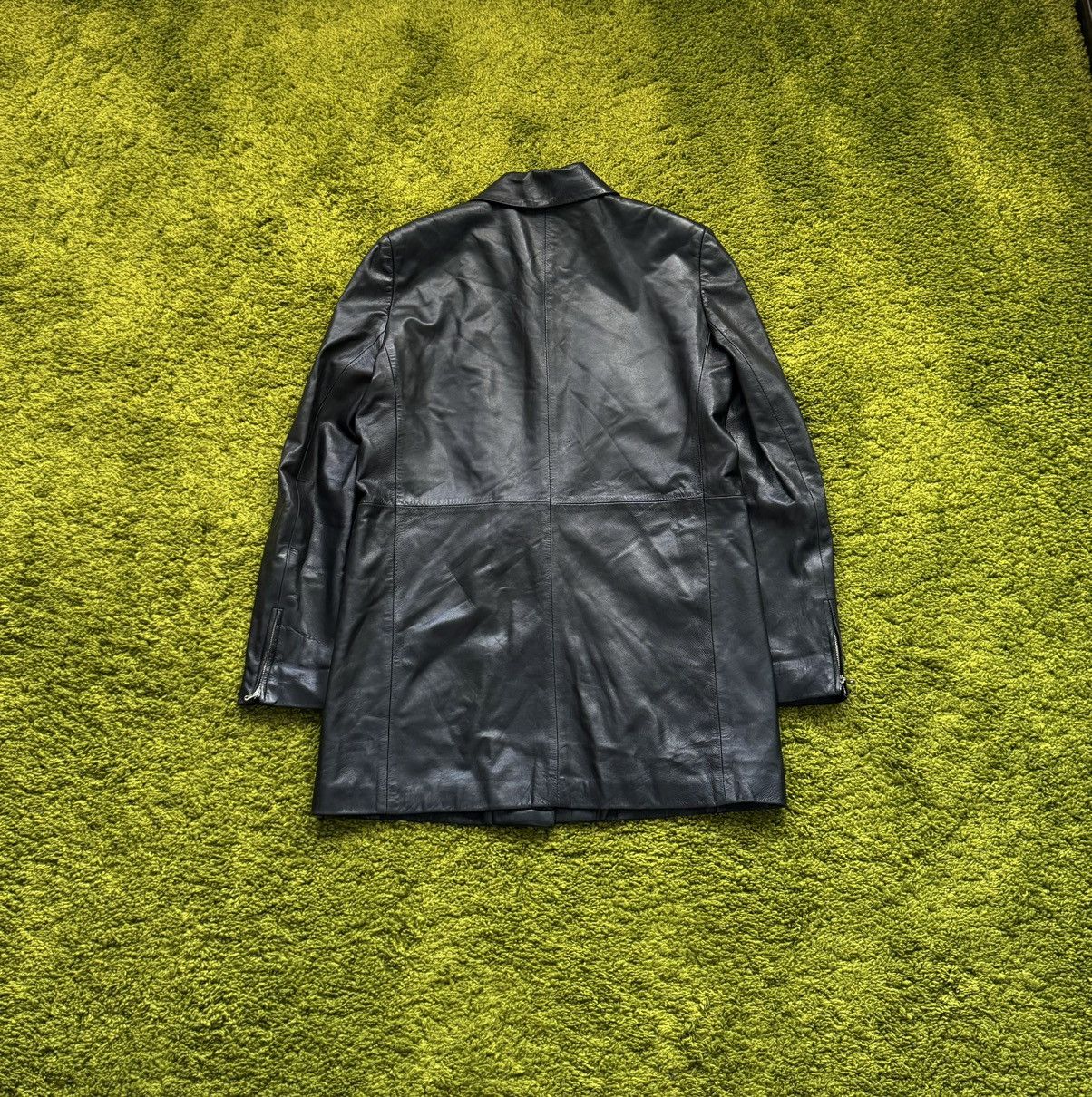 Versace Gianni Versace 90s archive real leather jacket Size M / US 6-8 / IT 42-44 - 2 Thumbnail