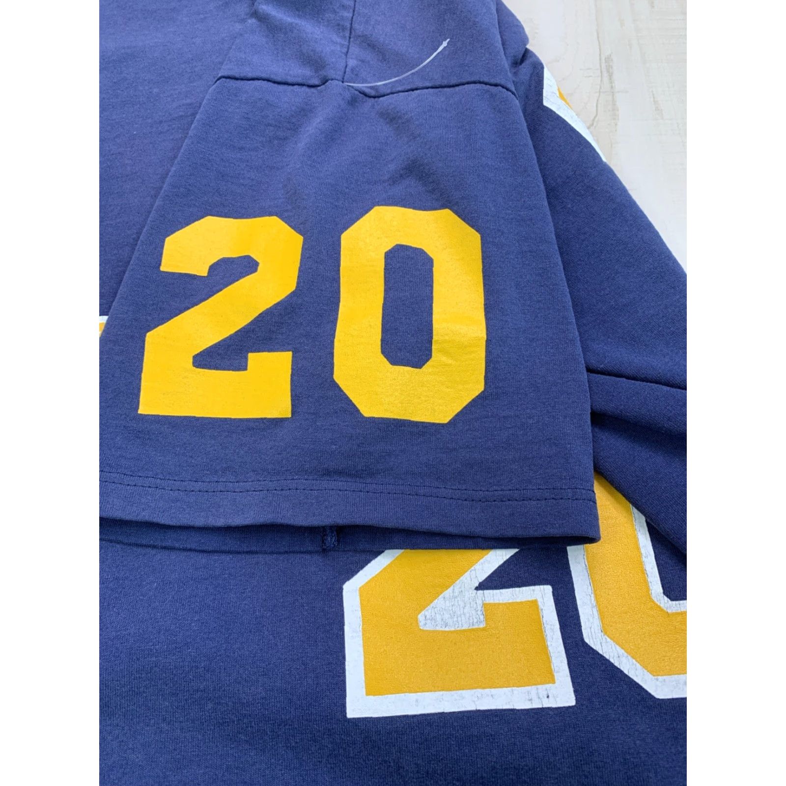 Russell Athletic VINTAGE Russell Athletic USA Trenton Trojans Baseball Graphic T Shirt XL Blue 90s Mens Size US XL / EU 56 / 4 - 5 Thumbnail