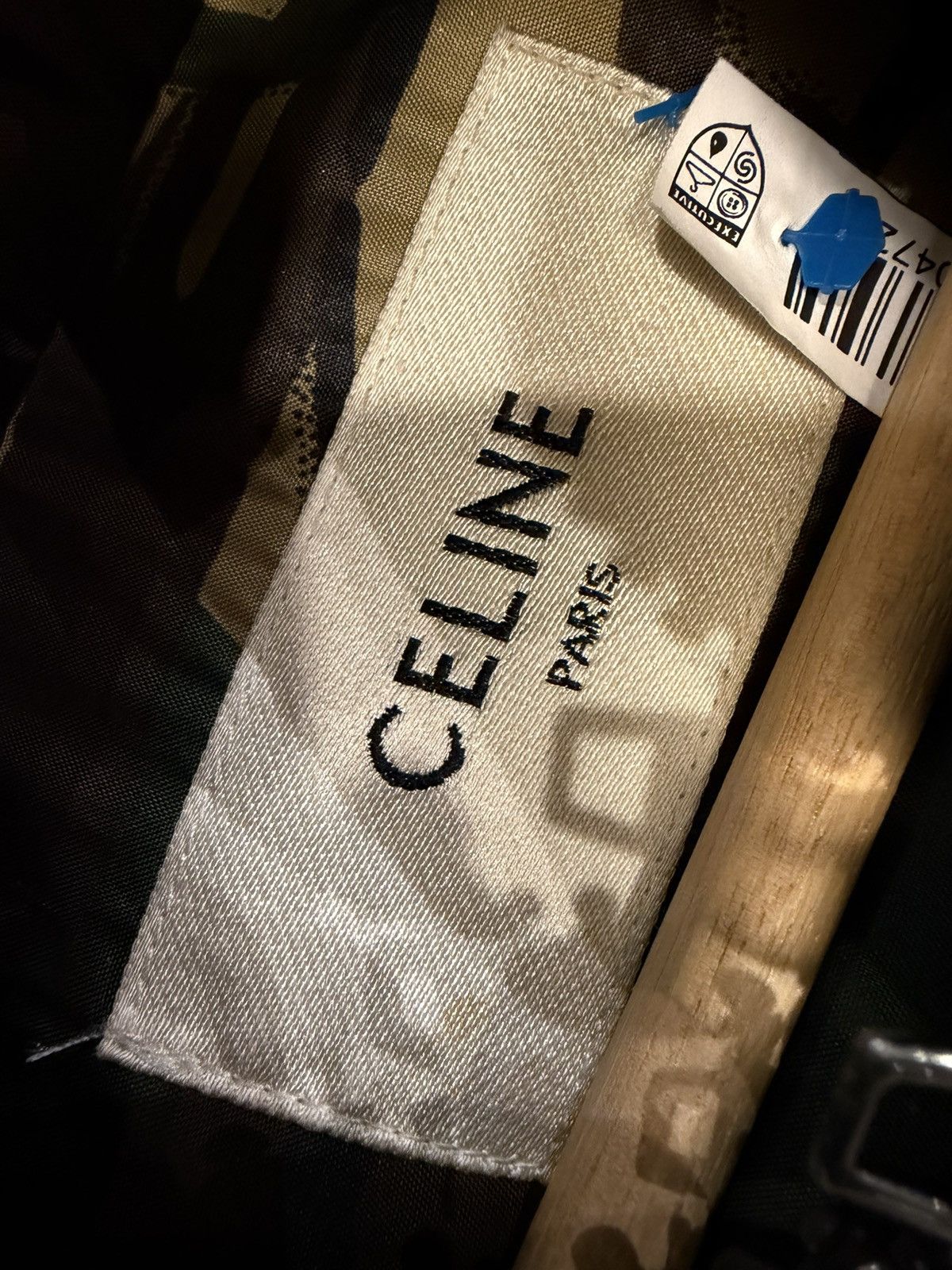 Celine Celine Puffer Vest - Camo Size US L / EU 52-54 / 3 - 3 Thumbnail