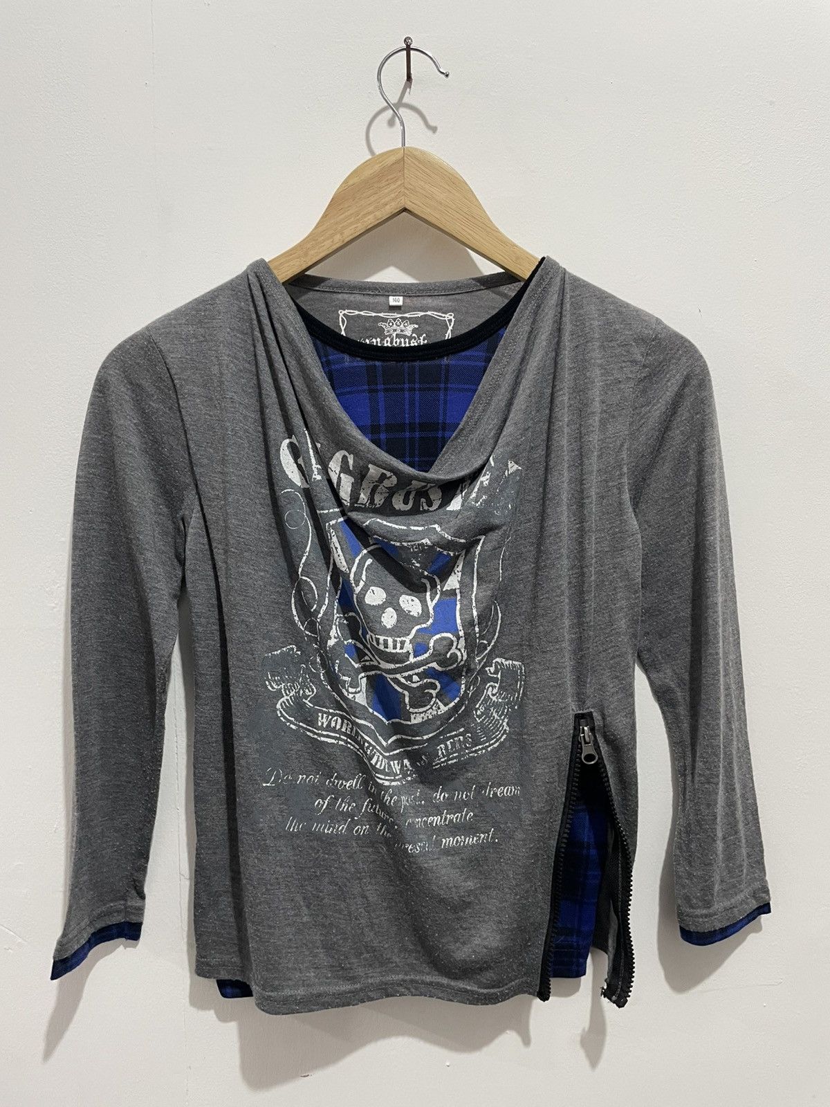 Beauty Beast × If Six Was Nine × Japanese Brand BINDINGOFFER💥 Gangbuster double layer longsleeve Size US S / EU 44-46 / 1 - 7 Thumbnail