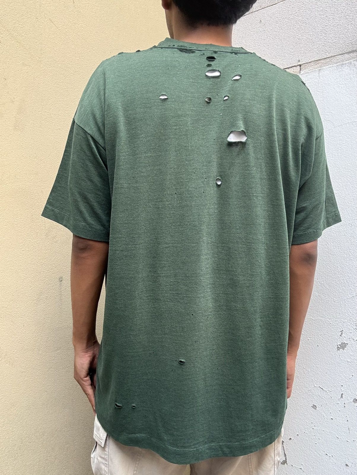Vintage Thrashed Faded DUCKS UNLIMITED 🦆 T Shirt Distressed ERD Size US XL / EU 56 / 4 - 4 Thumbnail