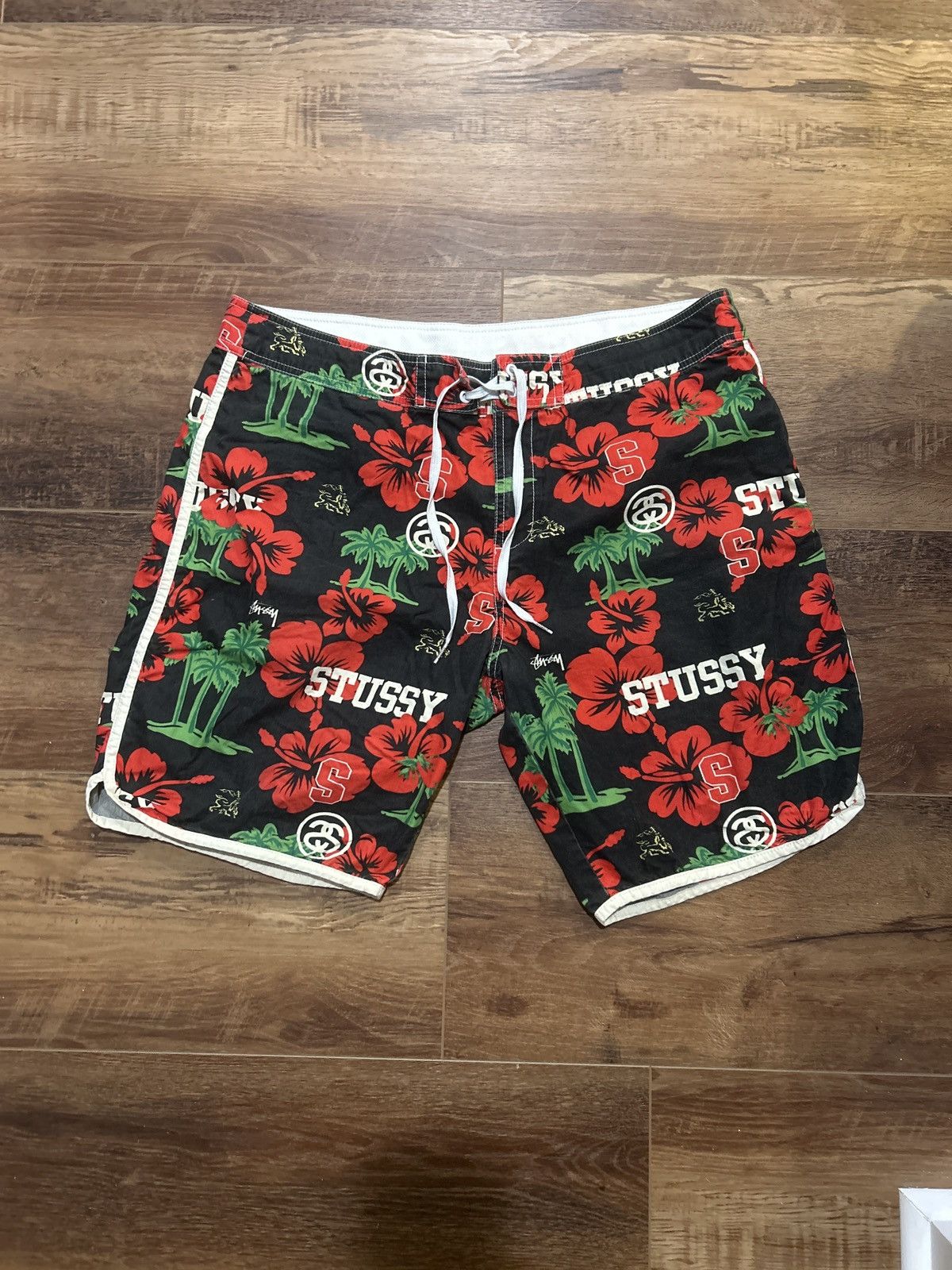 Stussy Floral Stussy Swim Trunks Size US 36 / EU 52 - 1 Thumbnail