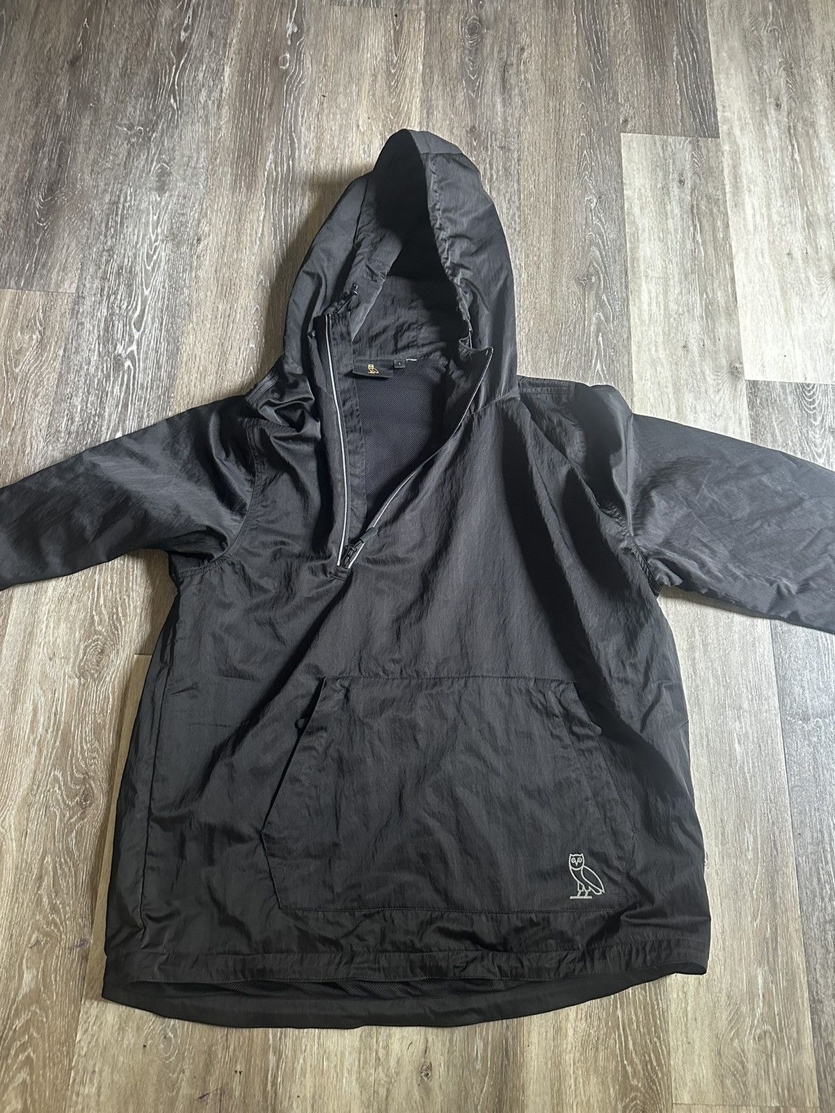 October's Very Own OVO BLACK REFLECTIVE WINDBREAKER *RARE* Size US L / EU 52-54 / 3 - 1 Thumbnail