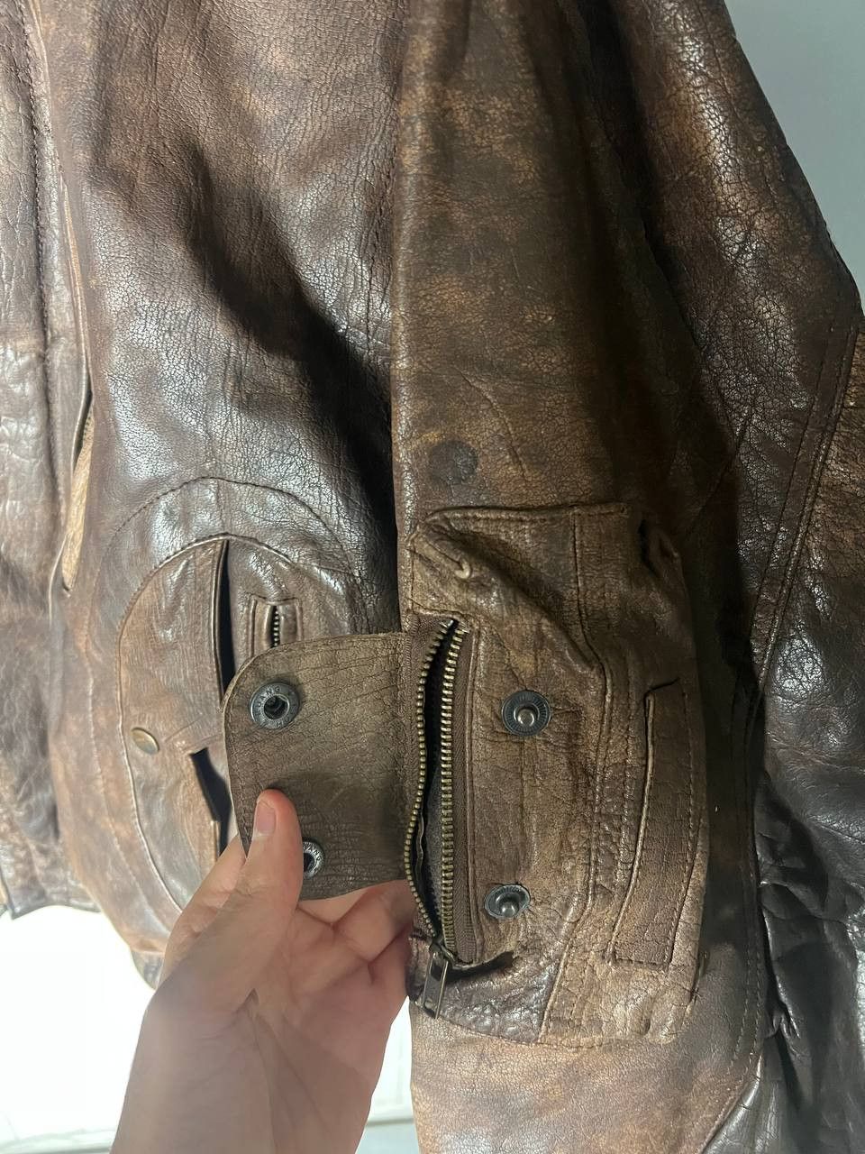 Genuine Leather VINTAGE GENUINE LEATHER JACKET RETRO COWBOY JAPANESE Y2K 90s Size US M / EU 48-50 / 2 - 9 Thumbnail