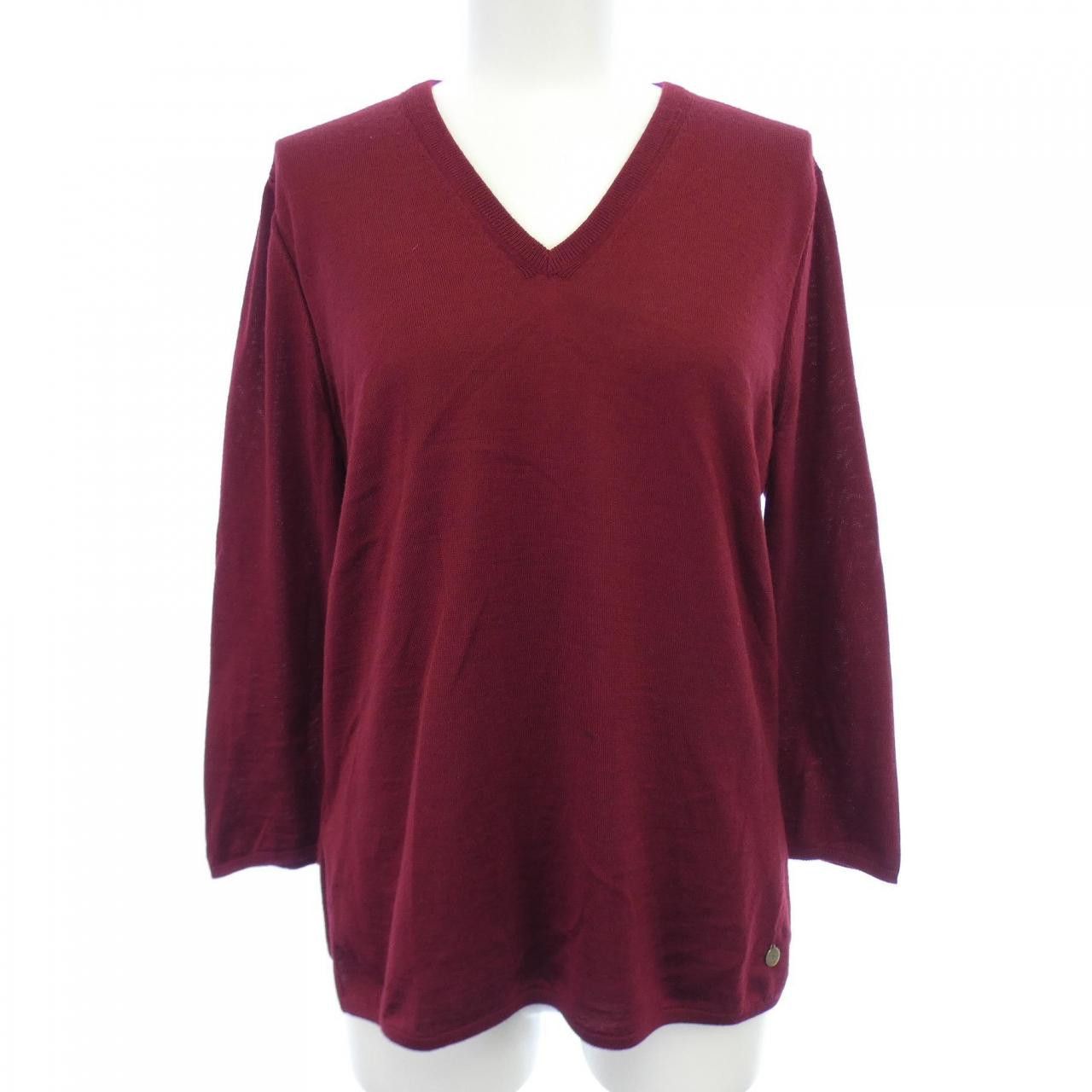 Hermes Hermes Hermes Silk Cashmere Knitwear Textile Tops DUTY FREE for USA Size ONE SIZE - 1 Thumbnail