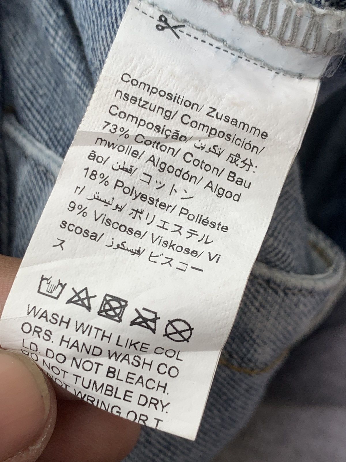 Beauty Beast Distressed Manfinity denim jacket. Size US L / EU 52-54 / 3 - 8 Thumbnail