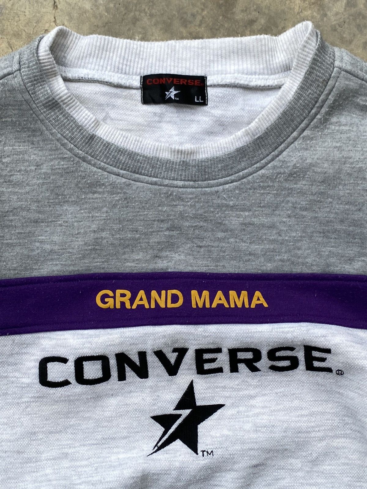 Converse 💥Converse GrandMama Big Logo Spell Out Size US L / EU 52-54 / 3 - 7 Thumbnail