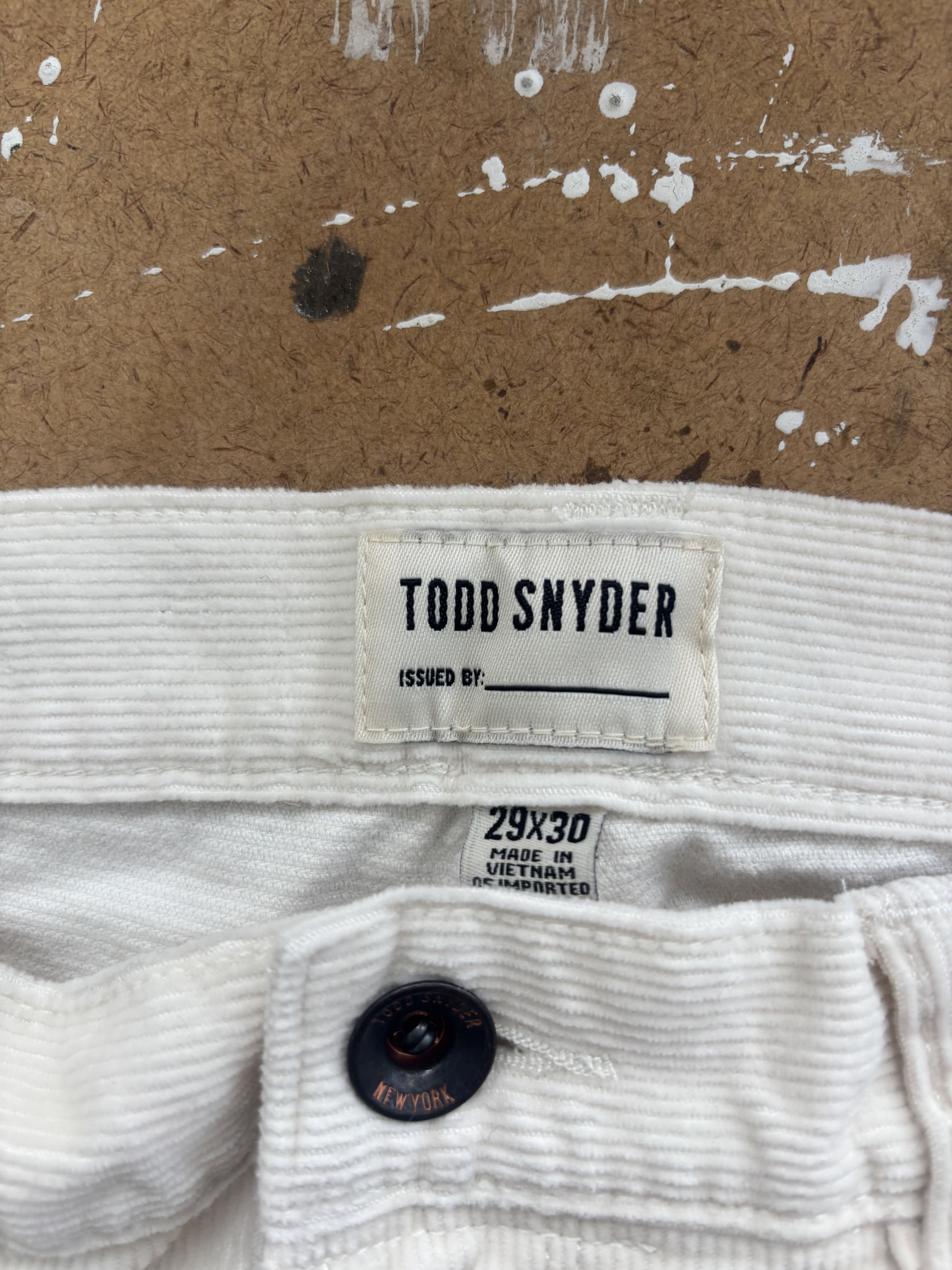 Todd Snyder Corduroy 5 pocket trousers Size US 29 - 3 Thumbnail