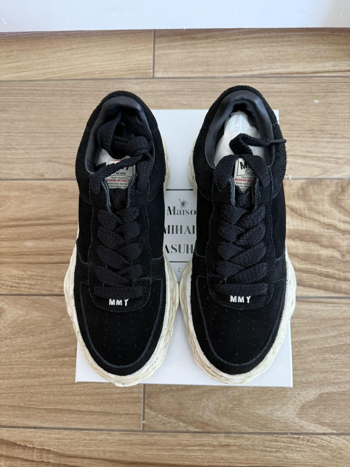 Maison MIHARA YASUHIRO Maison Mihara Yasuhiro Wayne Low OG Sole Suede Black Size US 11 / EU 44 - 5 Thumbnail