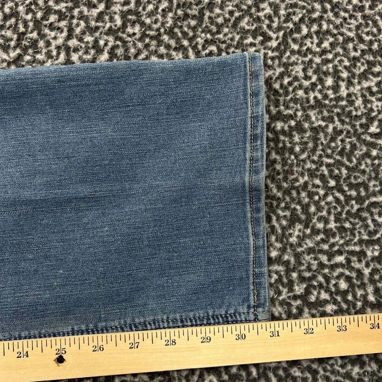 Other Riders by Lee Jeans Women 16 Faded Denim Straight 36x31 Size 36" / US 14 / IT 50 - 3 Thumbnail