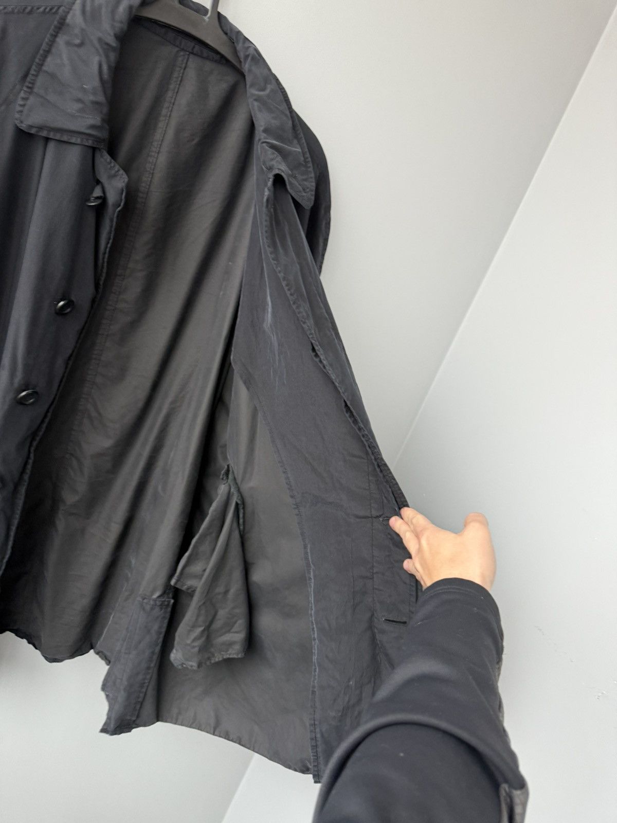 Burberry Burberrys Silk Coat Mens Size US M / EU 48-50 / 2 - 9 Thumbnail