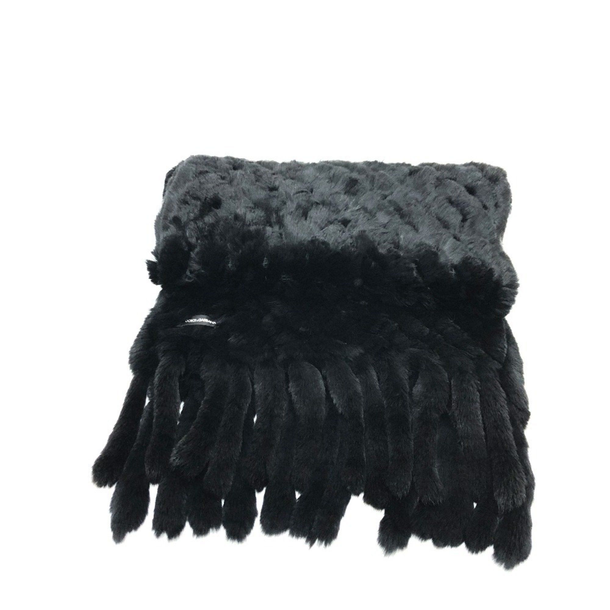 Dolce & Gabbana Dolce & Gabbana DOLCE&GABBANA Lapin Accessories Scarf Women's Black Size ONE SIZE - 1 Thumbnail
