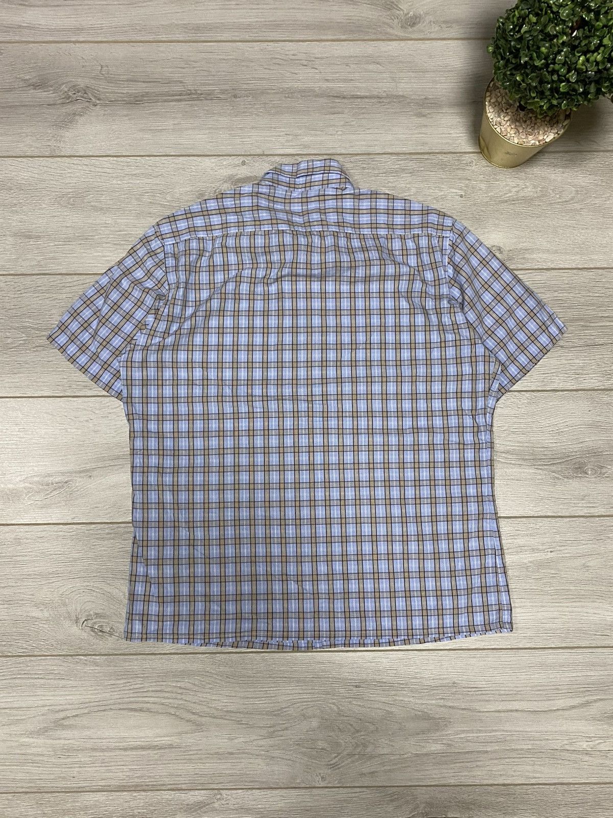 Yves Saint Laurent YSL check shirt buttons Yves Saint Laurent L shirt pocket Size US L / EU 52-54 / 3 - 7 Thumbnail