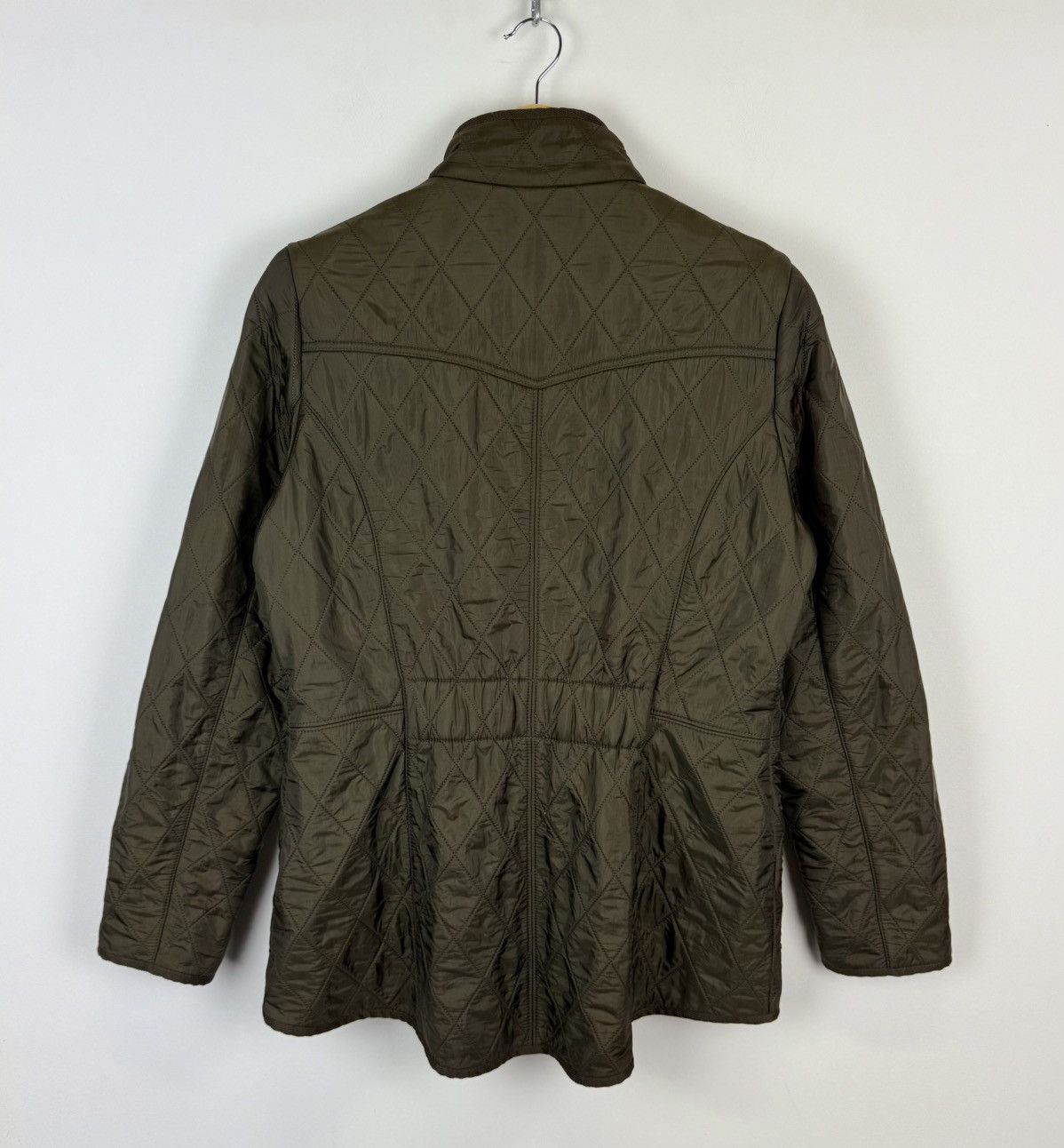 Barbour Barbour Cavalry Polarquilt Jacket Dark Olive Green Top Size L / US 10 / IT 46 - 13 Thumbnail