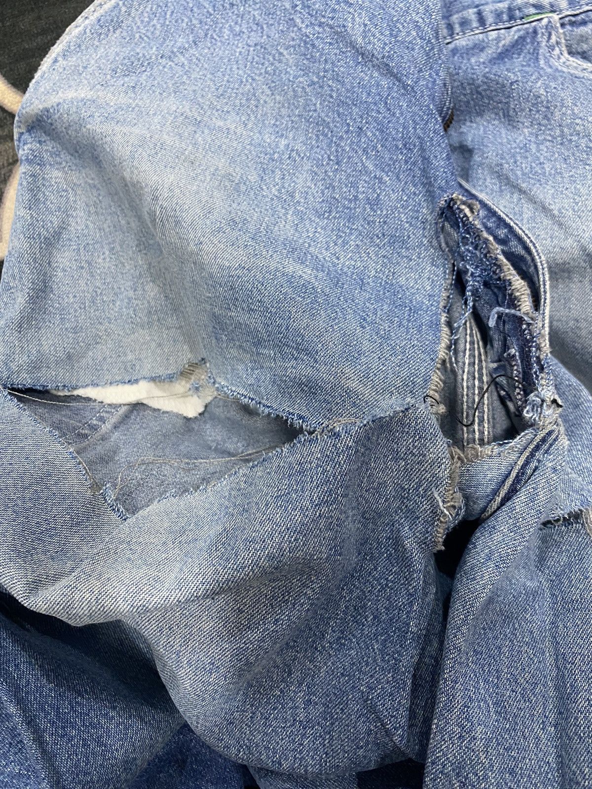 Japanese Brand × Oshkosh SUPER DESTROYED VINTAGE OSHKOSH CARPENTER BAGGY STYLE Size US 34 / EU 50 - 8 Thumbnail