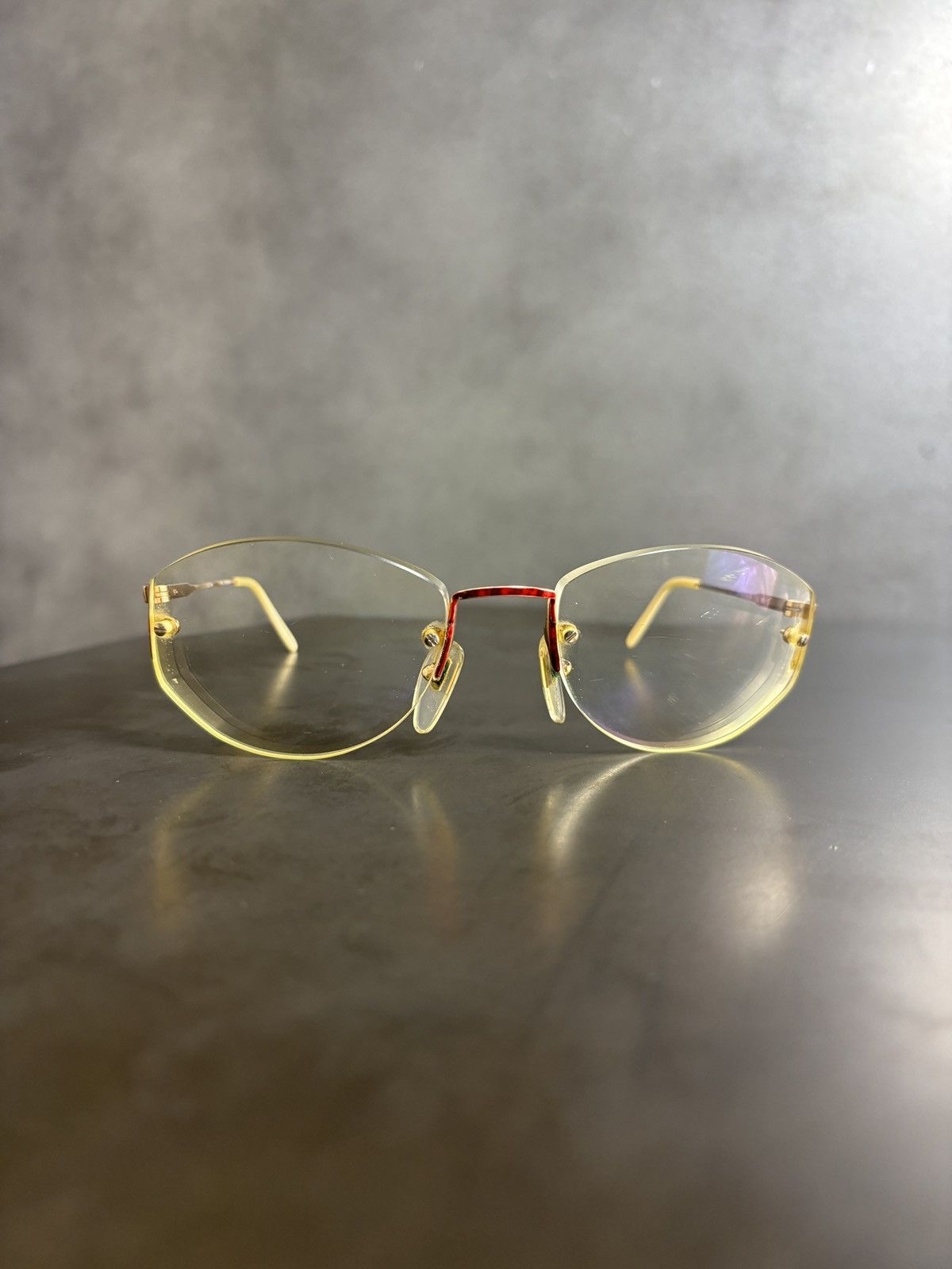 Vintage Vintage Flair Glasses Rimless Frames Buffs Made in Germany Size ONE SIZE - 6 Thumbnail