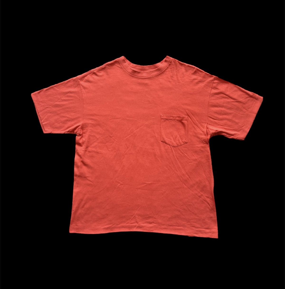 Gap Vintage Gap Orange Pocket Tee Single Stitch 90s Blank Size US L / EU 52-54 / 3 - 5 Thumbnail