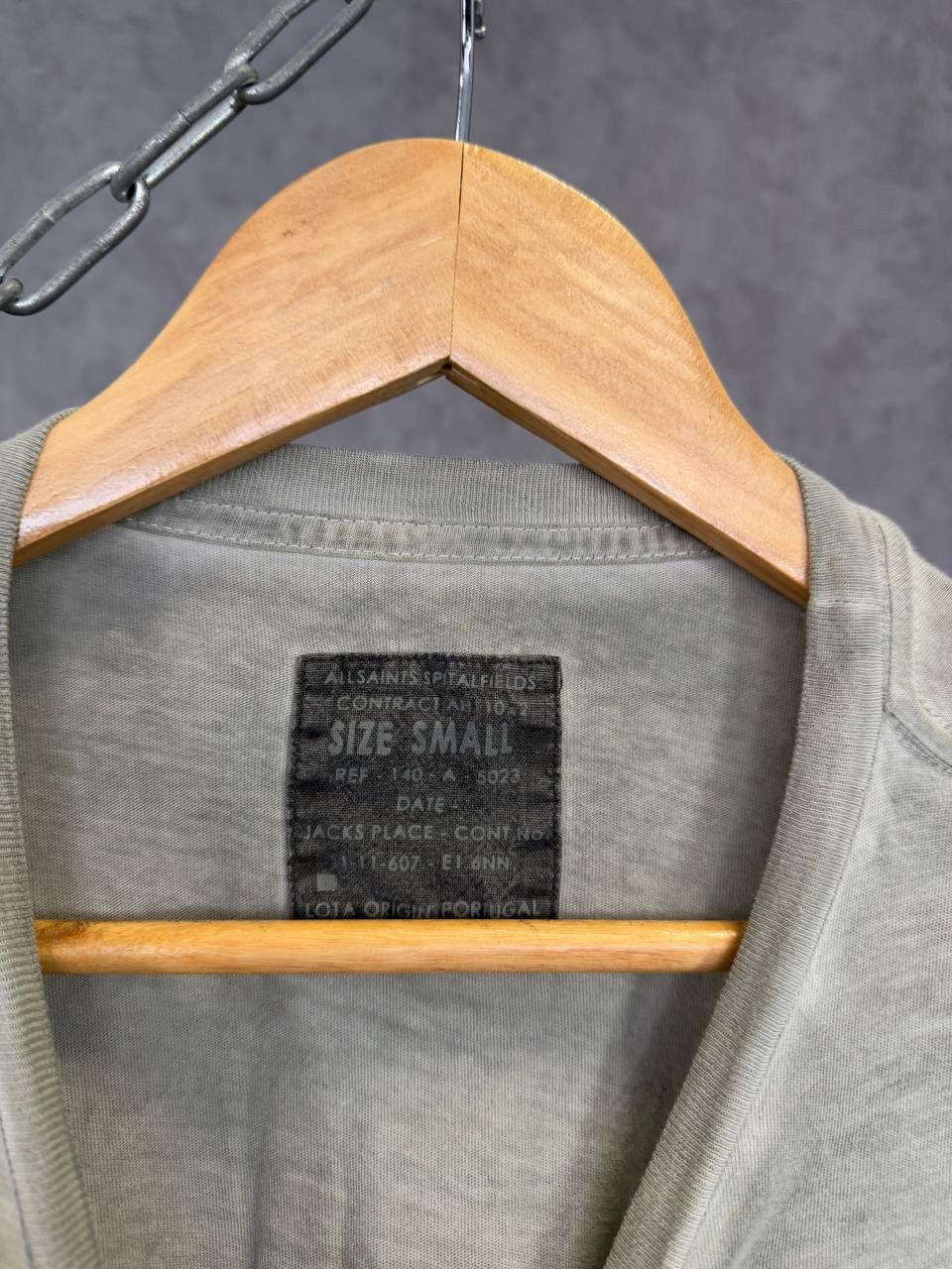 Allsaints Allsaints vintage designer art avant garde longsleeve Size US S / EU 44-46 / 1 - 5 Thumbnail