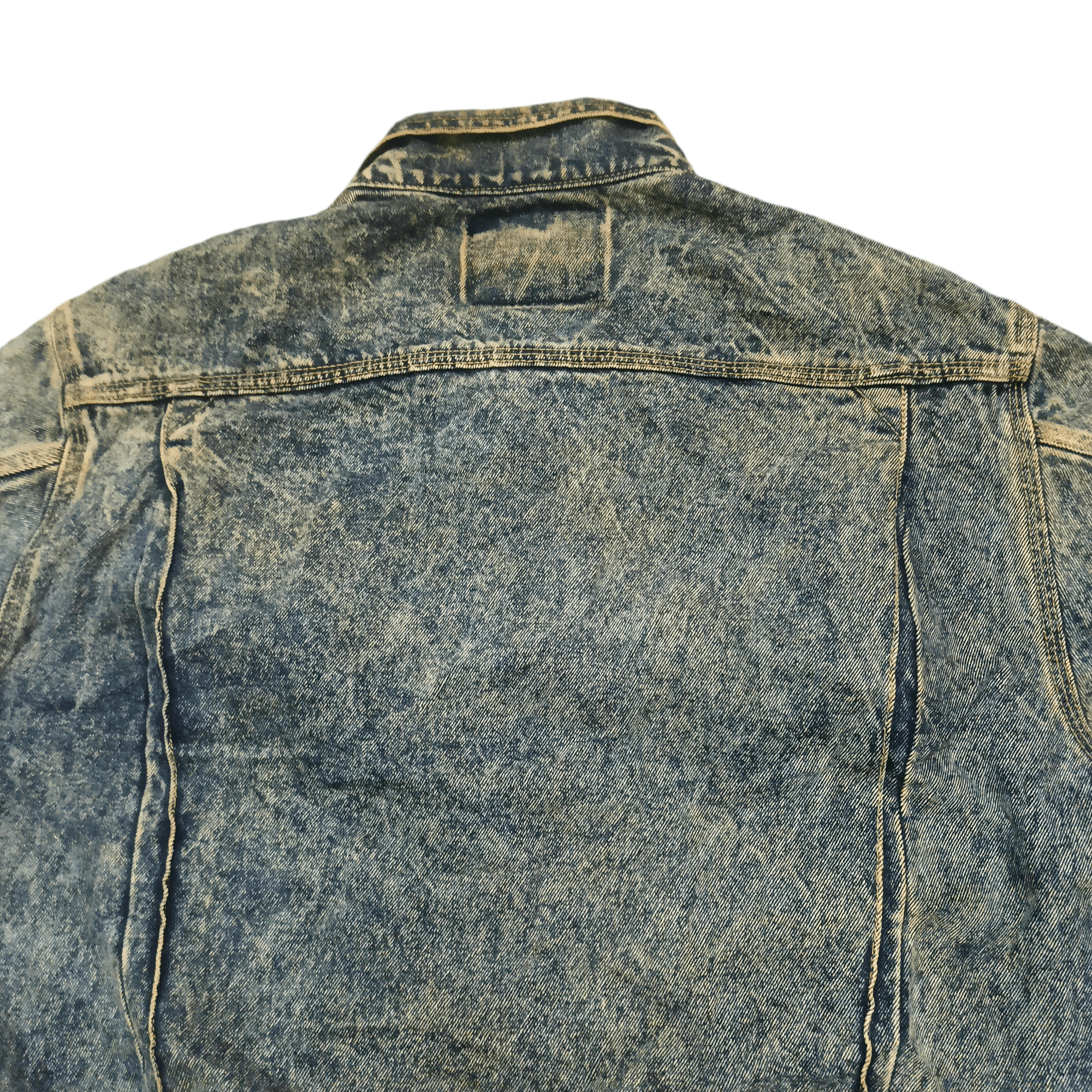 Edwin Vintage Distressed thrashed Edwin Denim Jacket Size US L / EU 52-54 / 3 - 9 Thumbnail