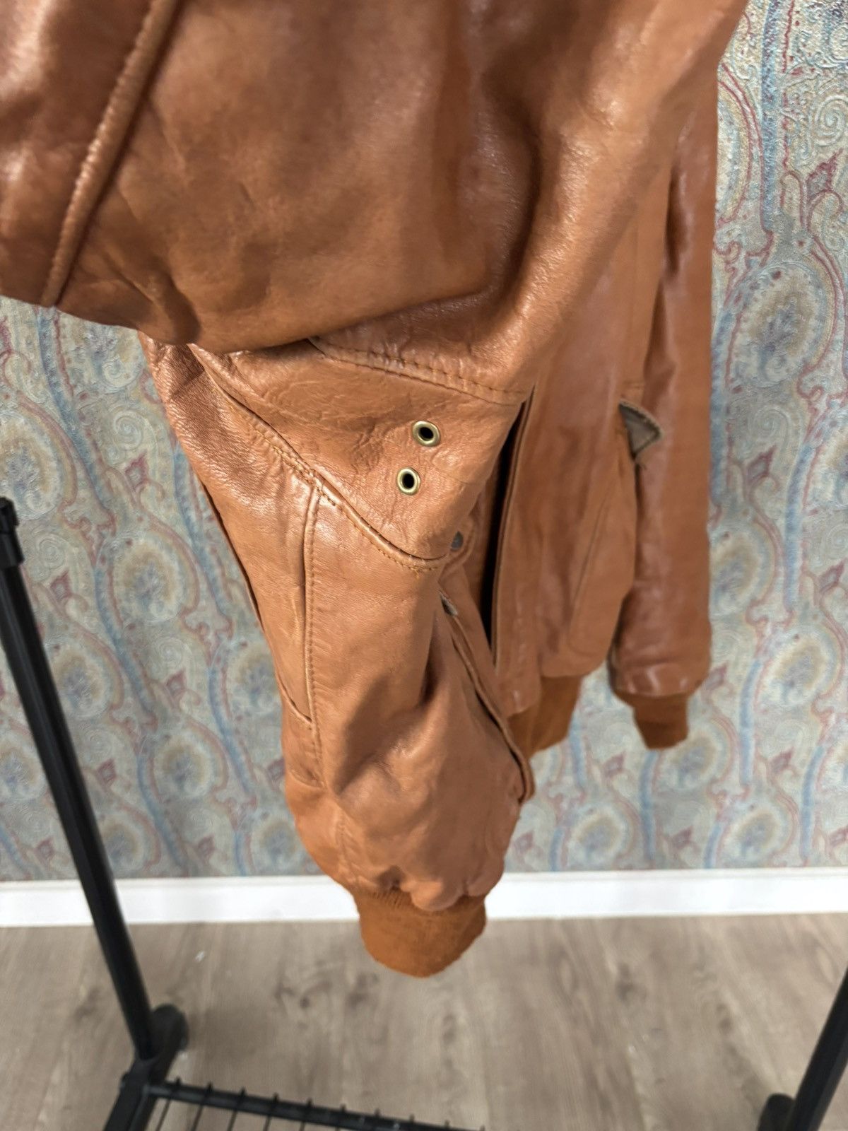 Schott Schott NYC Vintage Leather Flight Jacket Size US L / EU 52-54 / 3 - 9 Thumbnail