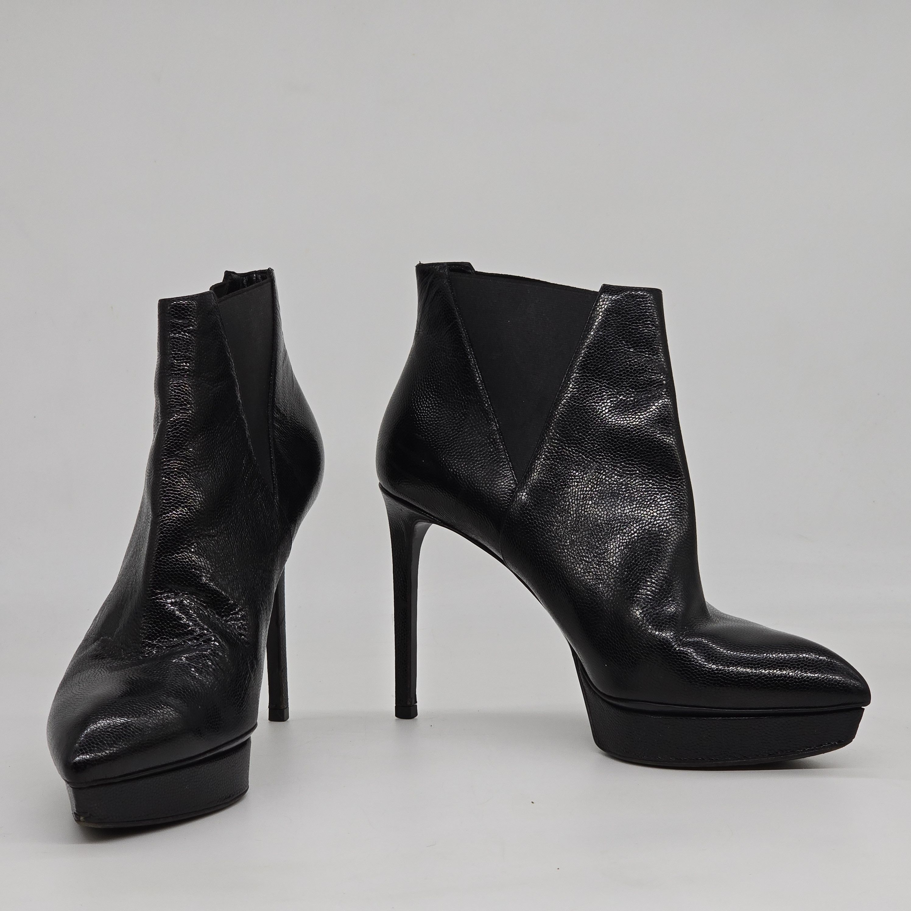 Saint Laurent Paris Saint Laurent Paris - Janis 105 Ankle Boots Size US 9 / IT 39 - 2 Thumbnail