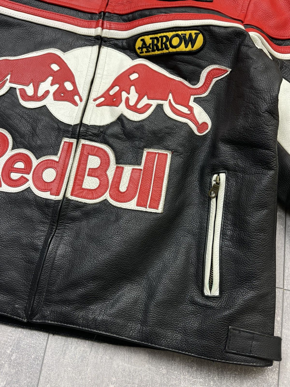 Vintage Red Bull Sponsored Racing Leather Jacket Size XXL Men’s Size US XXL / EU 58 / 5 - 7 Thumbnail
