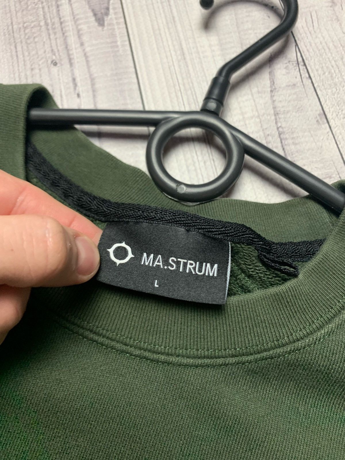 Massimo Osti Ma.strum green sweatshirt casuals Size L Size US L / EU 52-54 / 3 - 3 Thumbnail