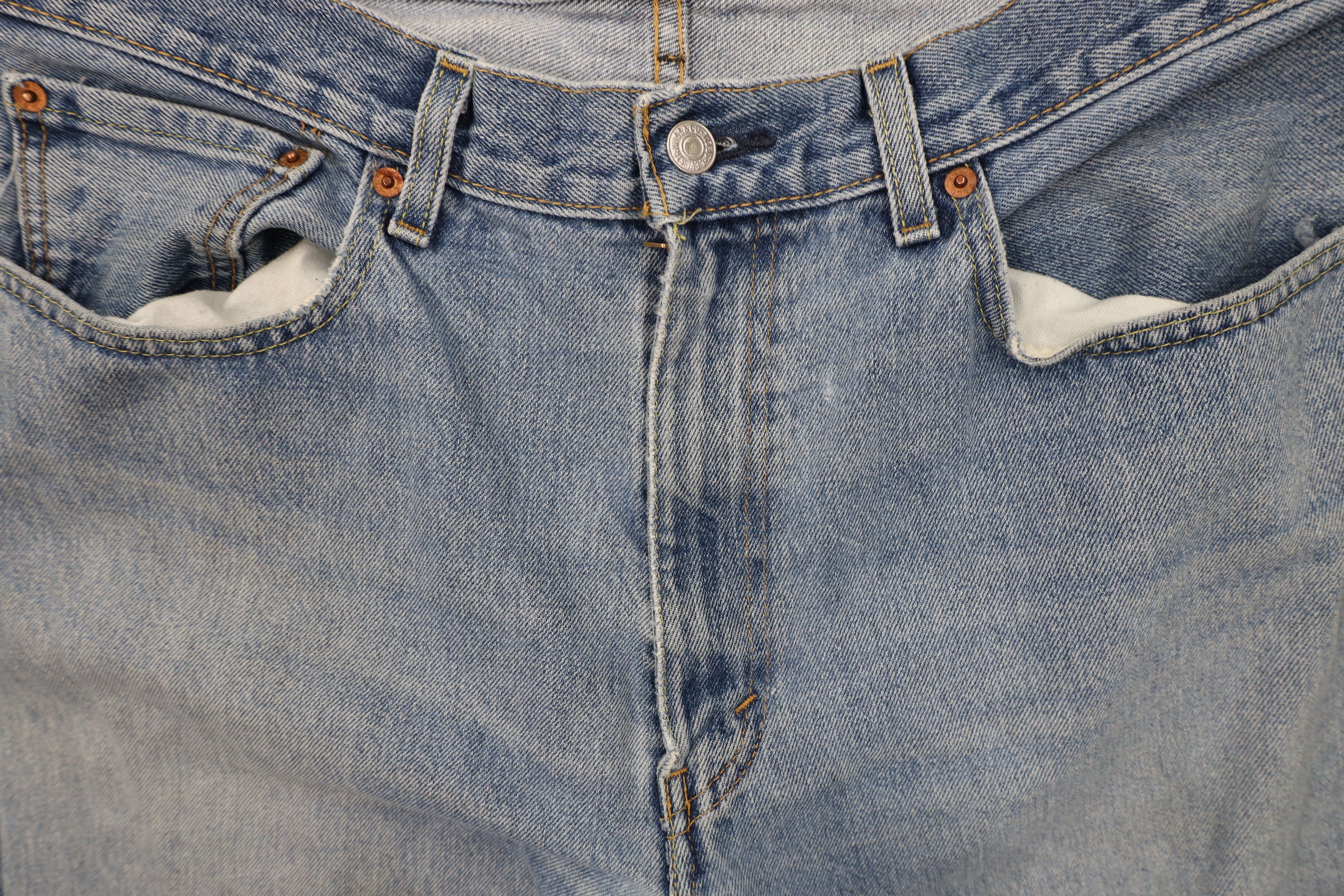 Levi's Vintage Y2K Levis 550 Relaxed Fit Denim Jeans Blue Cotton Size US 38 / EU 54 - 8 Thumbnail