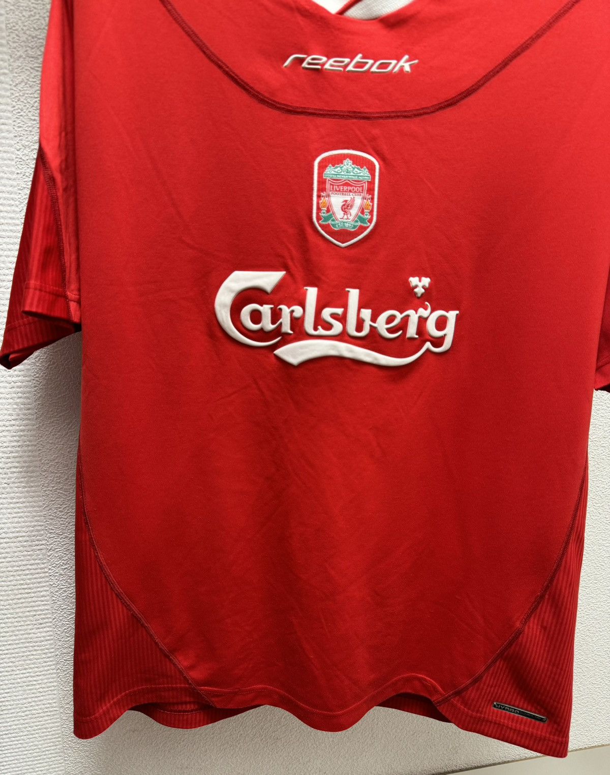 Reebok Liverpool reebok carlsberg vintag soccer jersey 2002-2004 Xl Size US XL / EU 56 / 4 - 4 Thumbnail