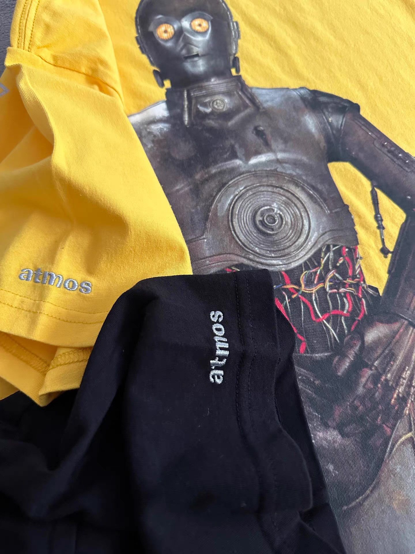 atmos atmos × Star Wars C-3PO & R2-D2 T-Shirt Ｑ22 Size US M / EU 48-50 / 2 - 5 Thumbnail