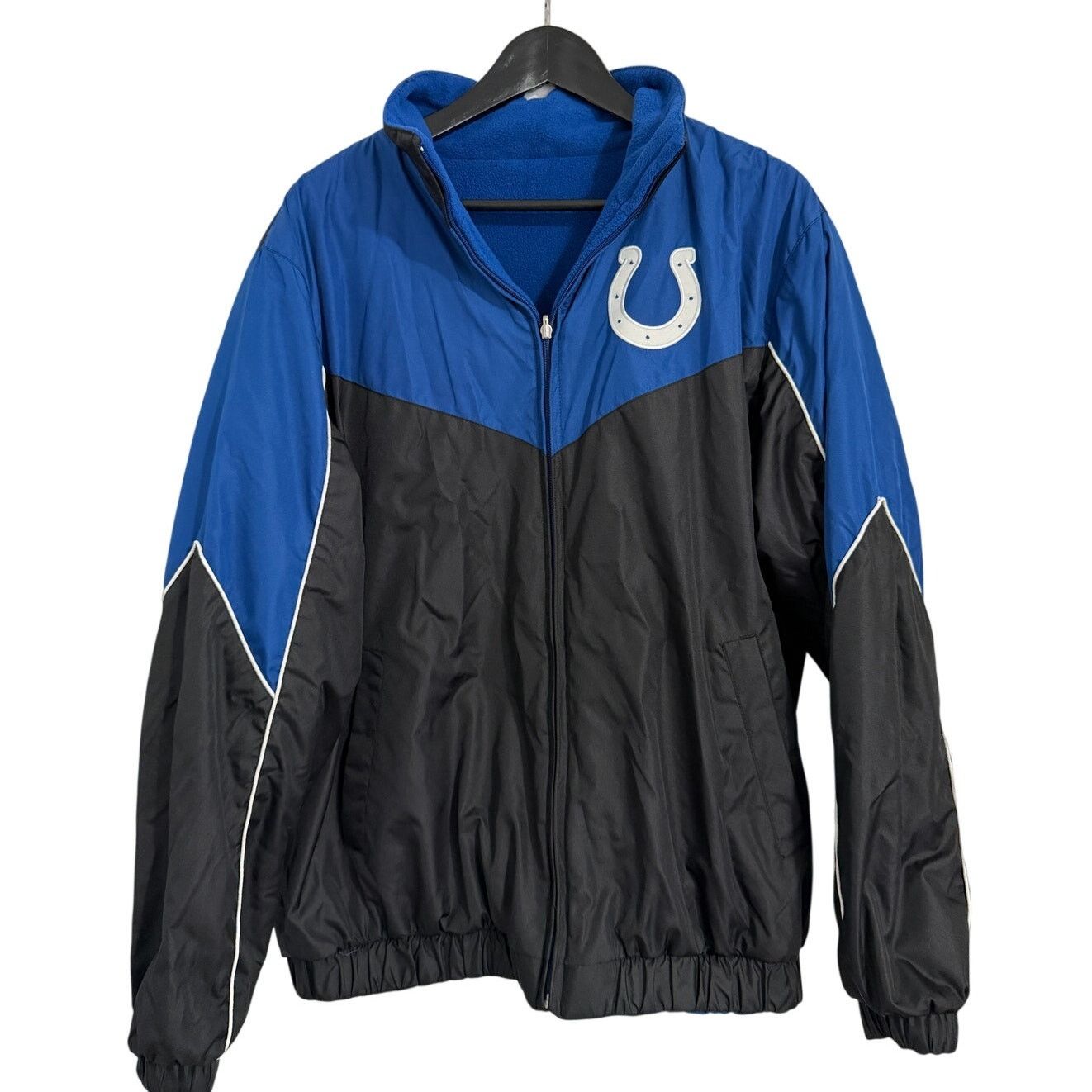 NFL Retro Indianapolis Colts Reversible Winter Jacket Size Large Size US L / EU 52-54 / 3 - 1 Thumbnail
