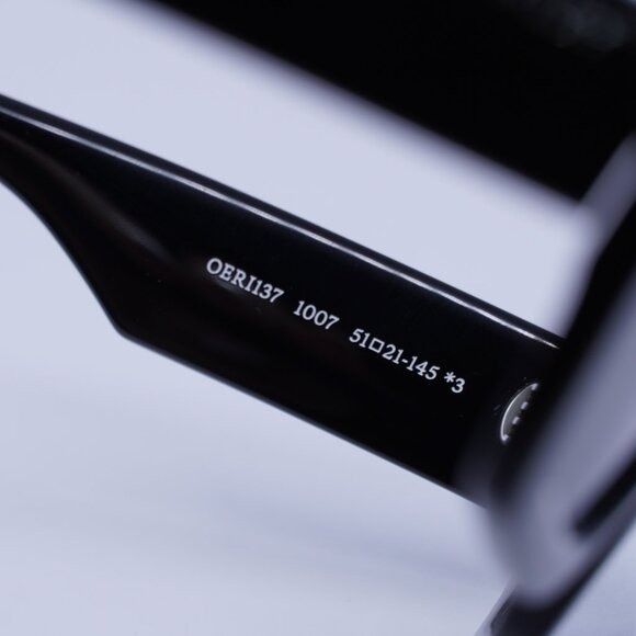 Off-White 🕶️New Off-White OERI137 AURORA 1007 Sunglasses - Black Size ONE SIZE - 6 Thumbnail